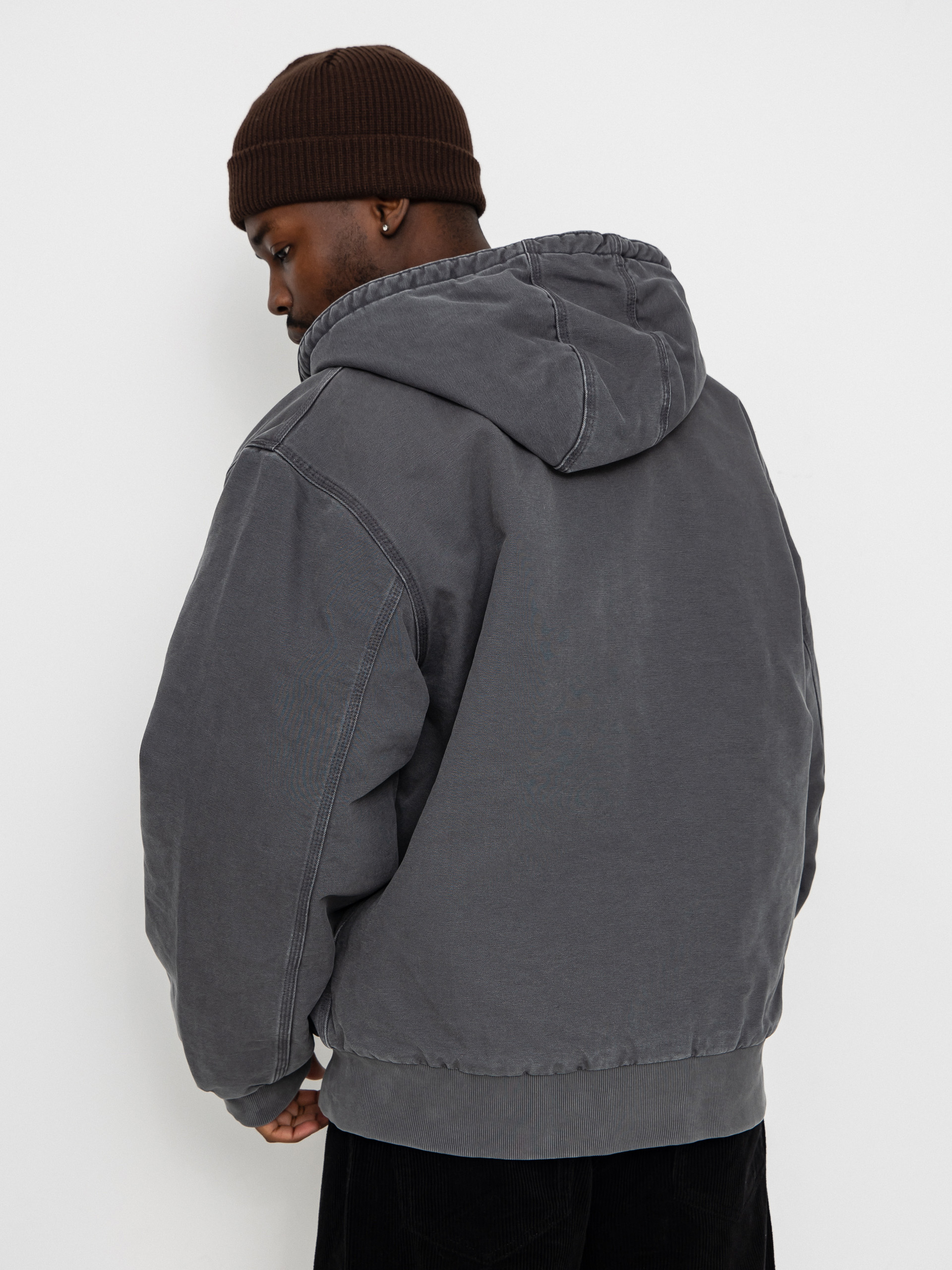 Bunda Carhartt WIP OG Active (graphite/stone canvas)