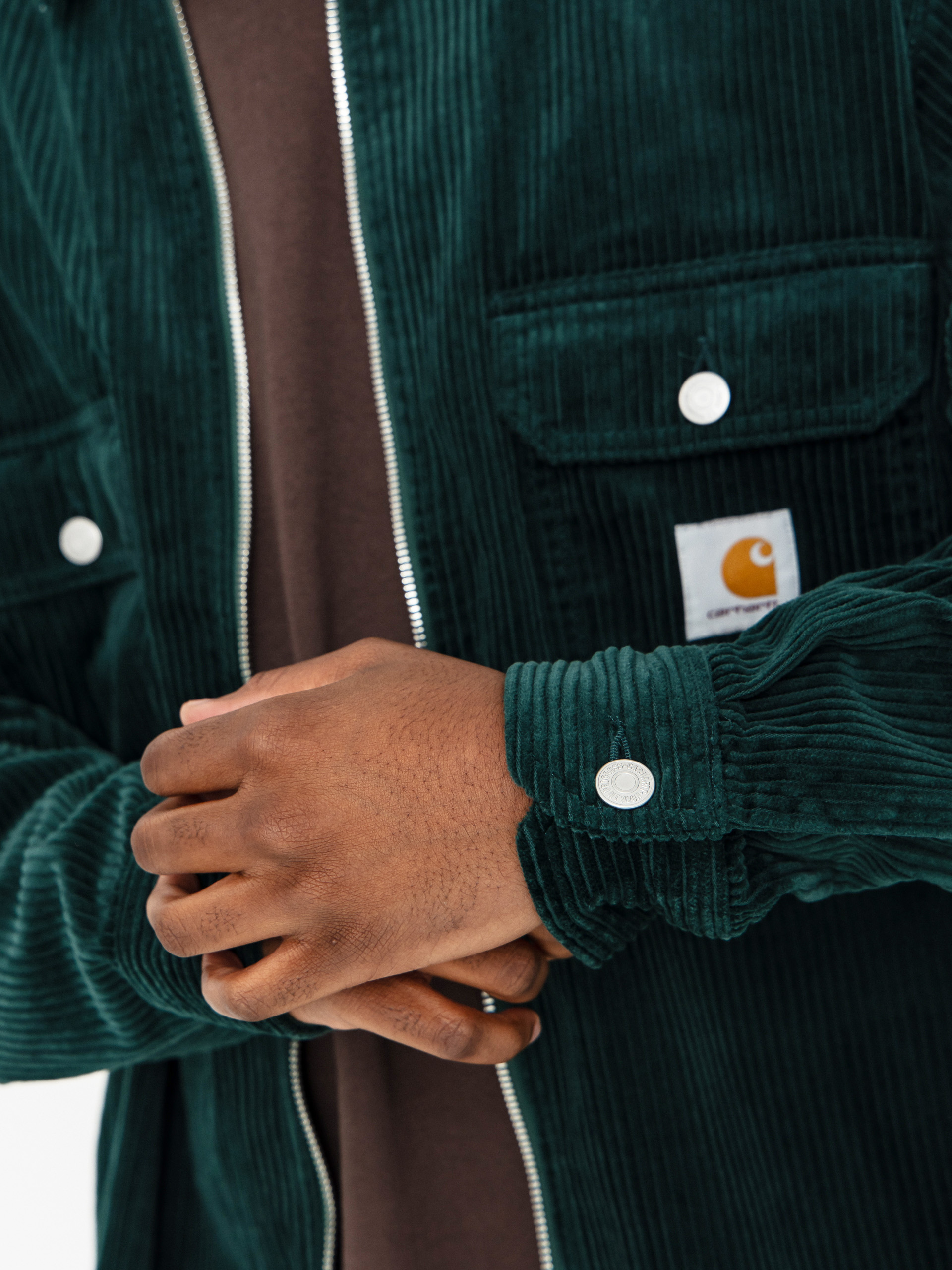 Bunda Carhartt WIP Reynold (dark fir/rinsed)