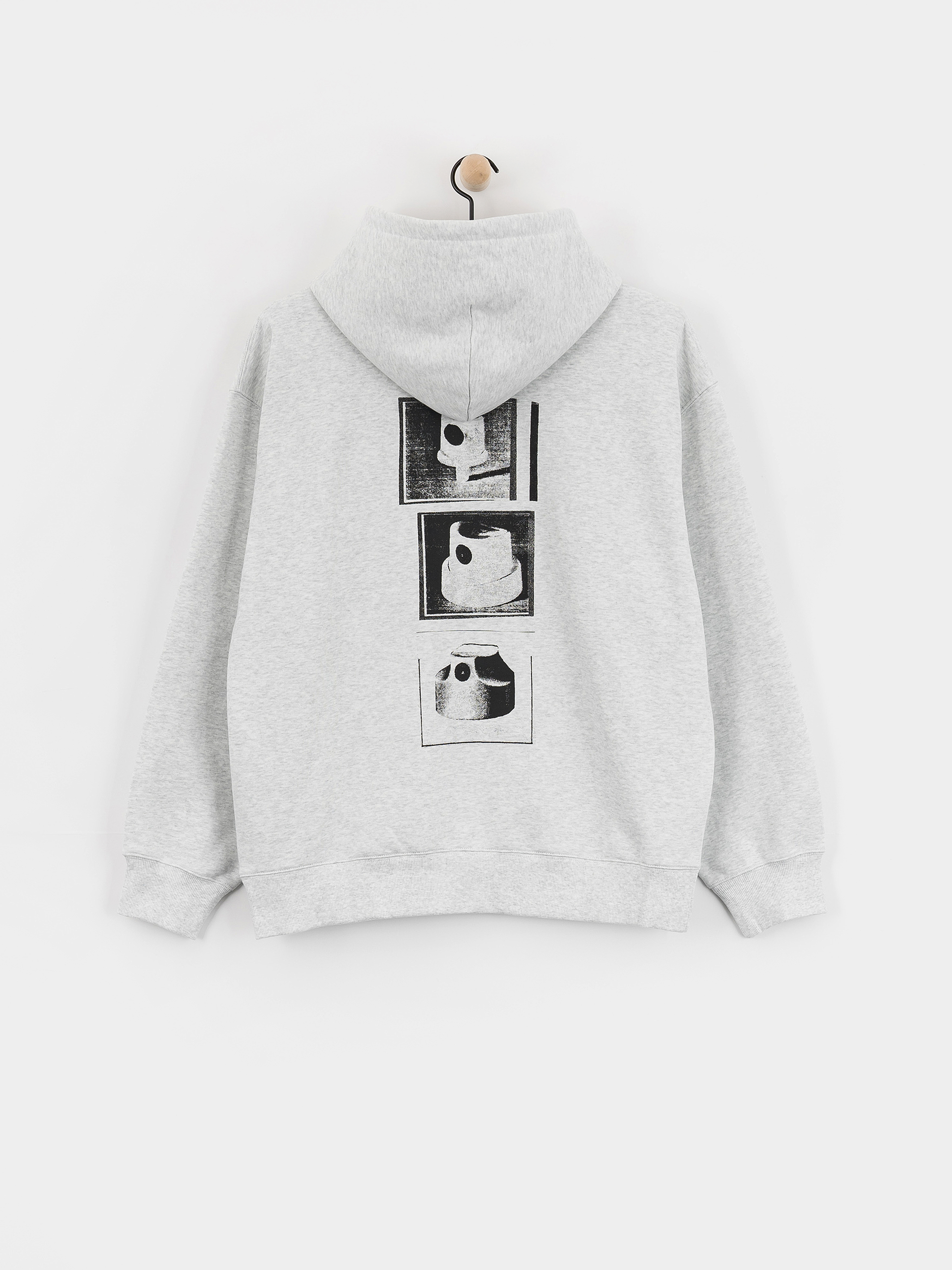 Mikina s kapucňou Carhartt WIP Caps HD (ash heather)