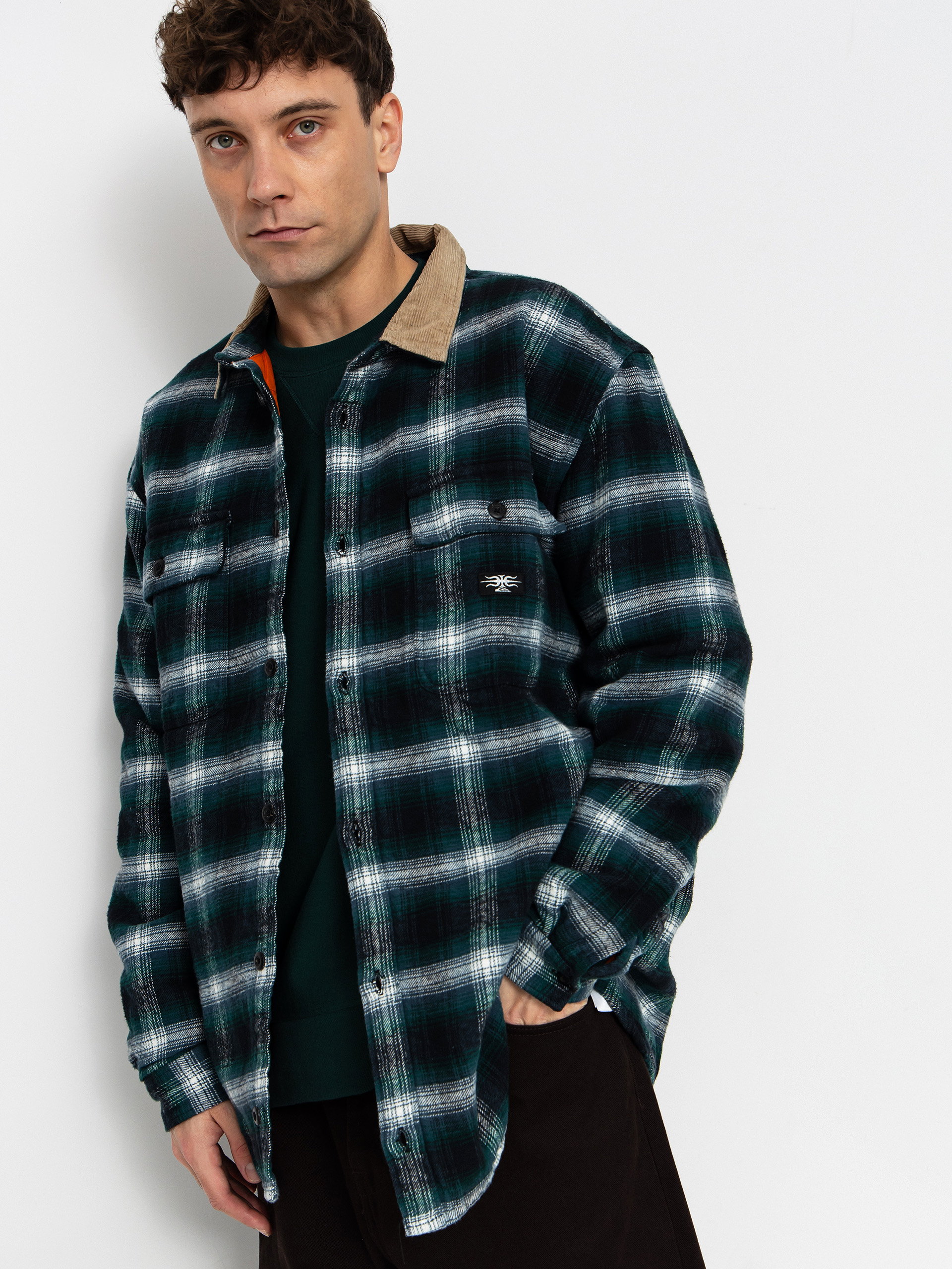 Košeľa Quiksilver Mercury Desert Shadow Check (orion blue desert shadow)