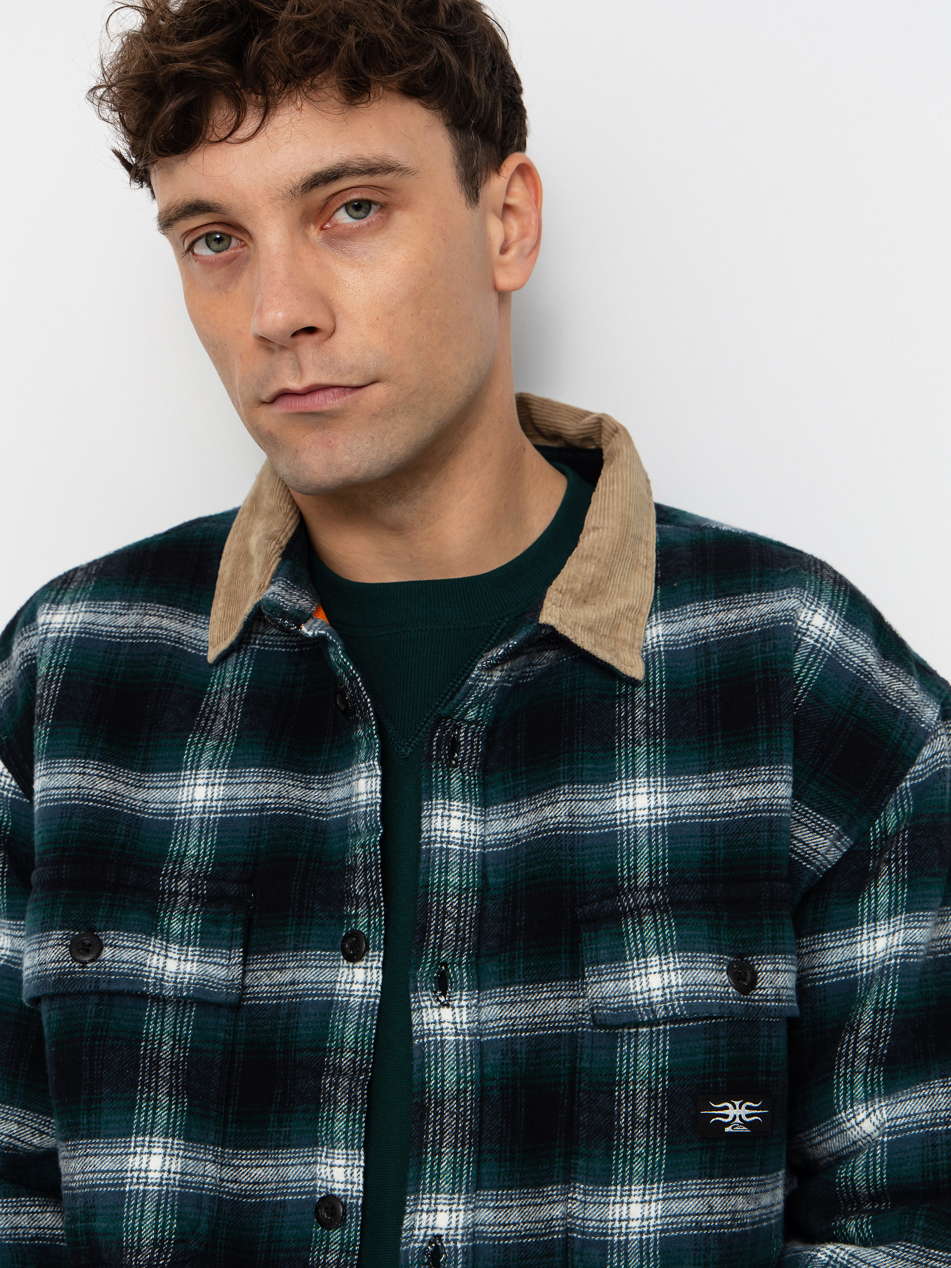 Košeľa Quiksilver Mercury Desert Shadow Check (orion blue desert shadow)