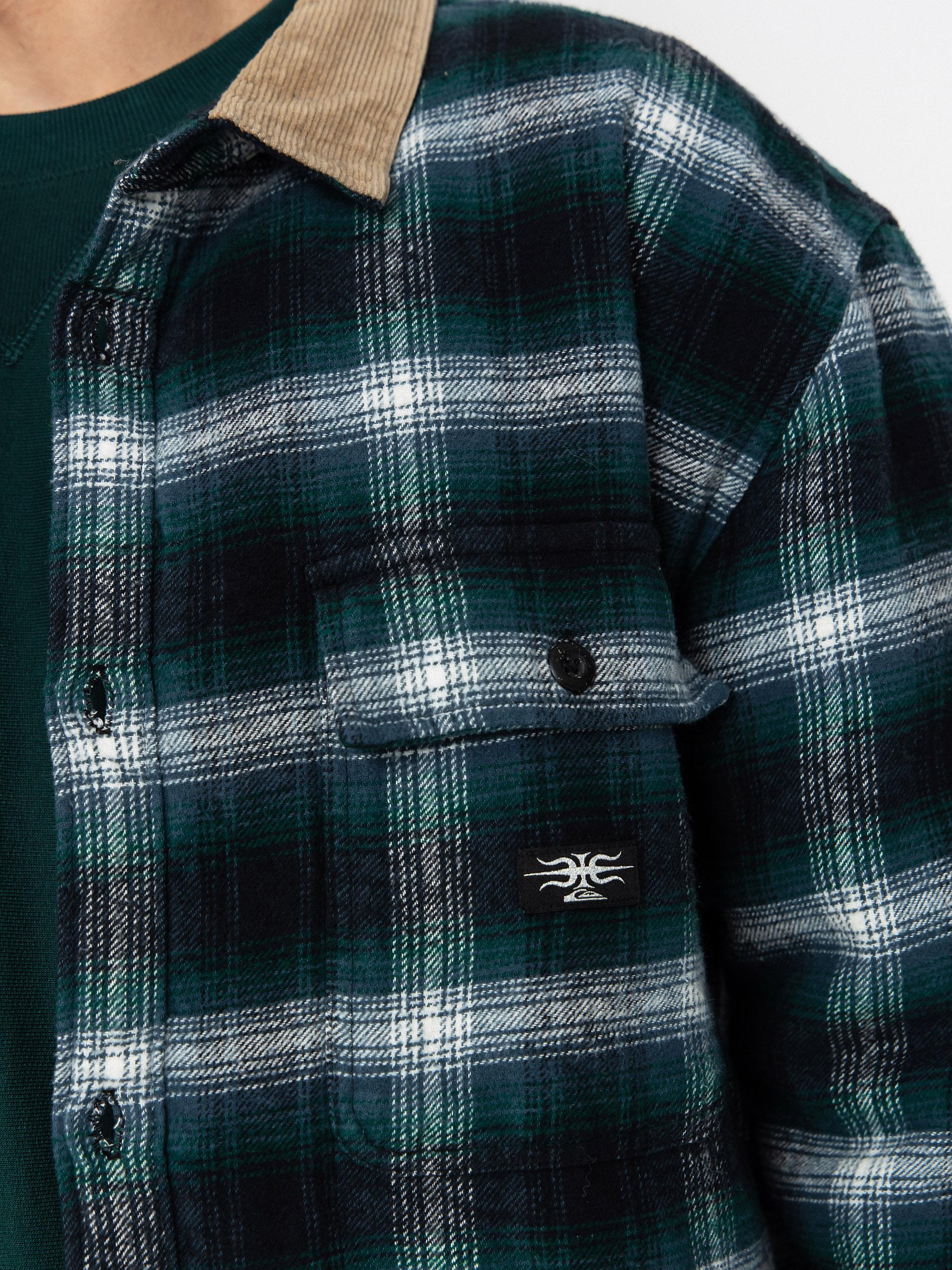 Košeľa Quiksilver Mercury Desert Shadow Check (orion blue desert shadow)