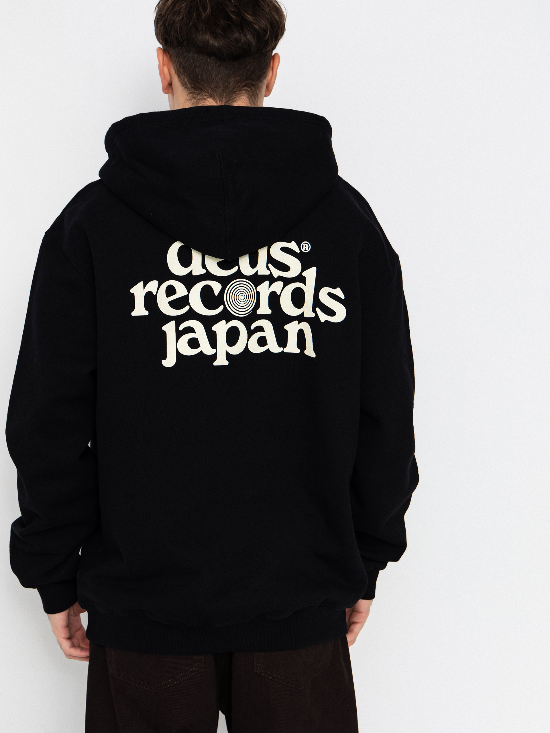 Mikina s kapucňou Deus Ex Machina Strata HD (black)