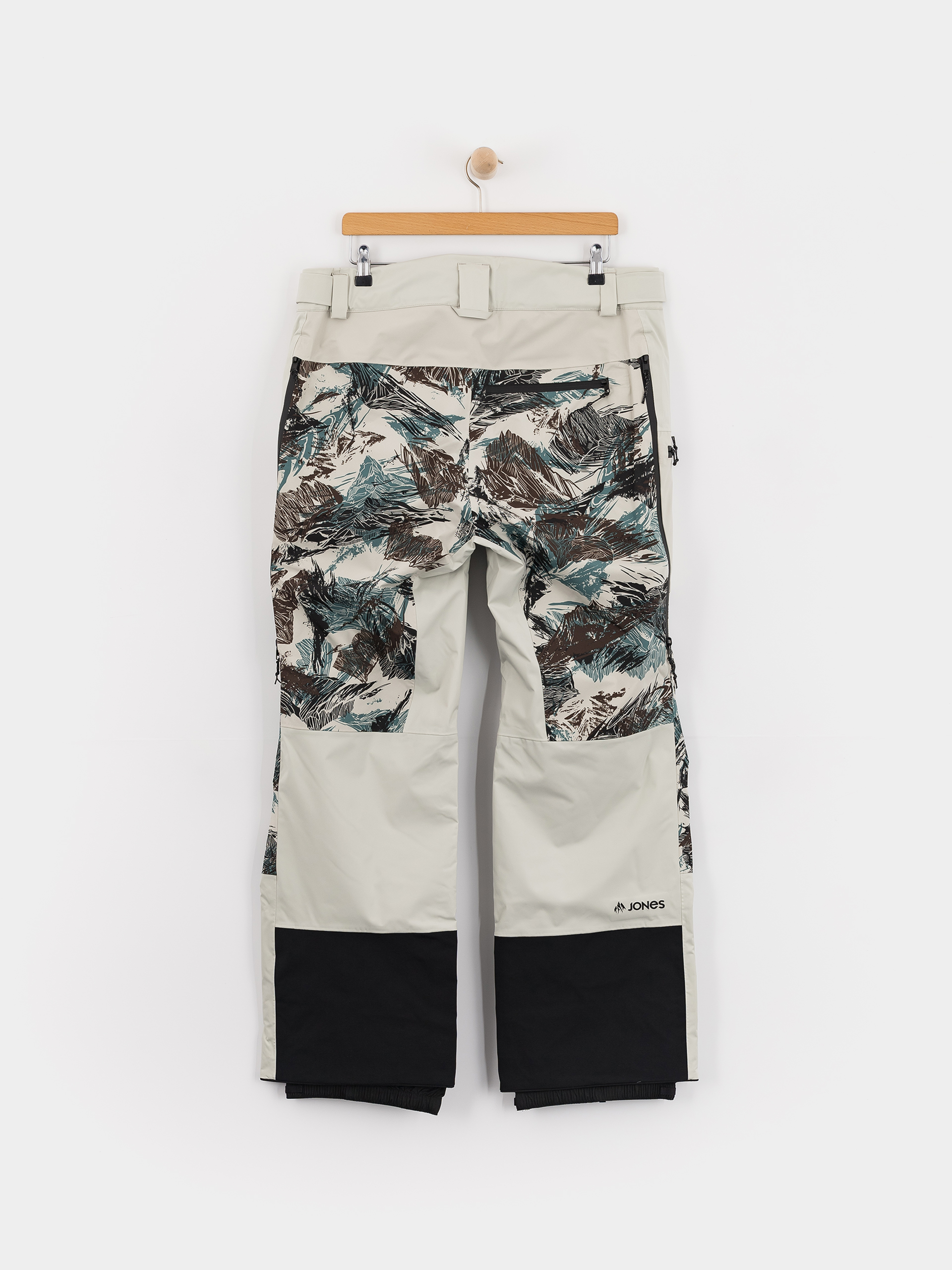 Pánske Snowboardové nohavice Jones Snowboards Mtn Surf Rec (smoke gray)