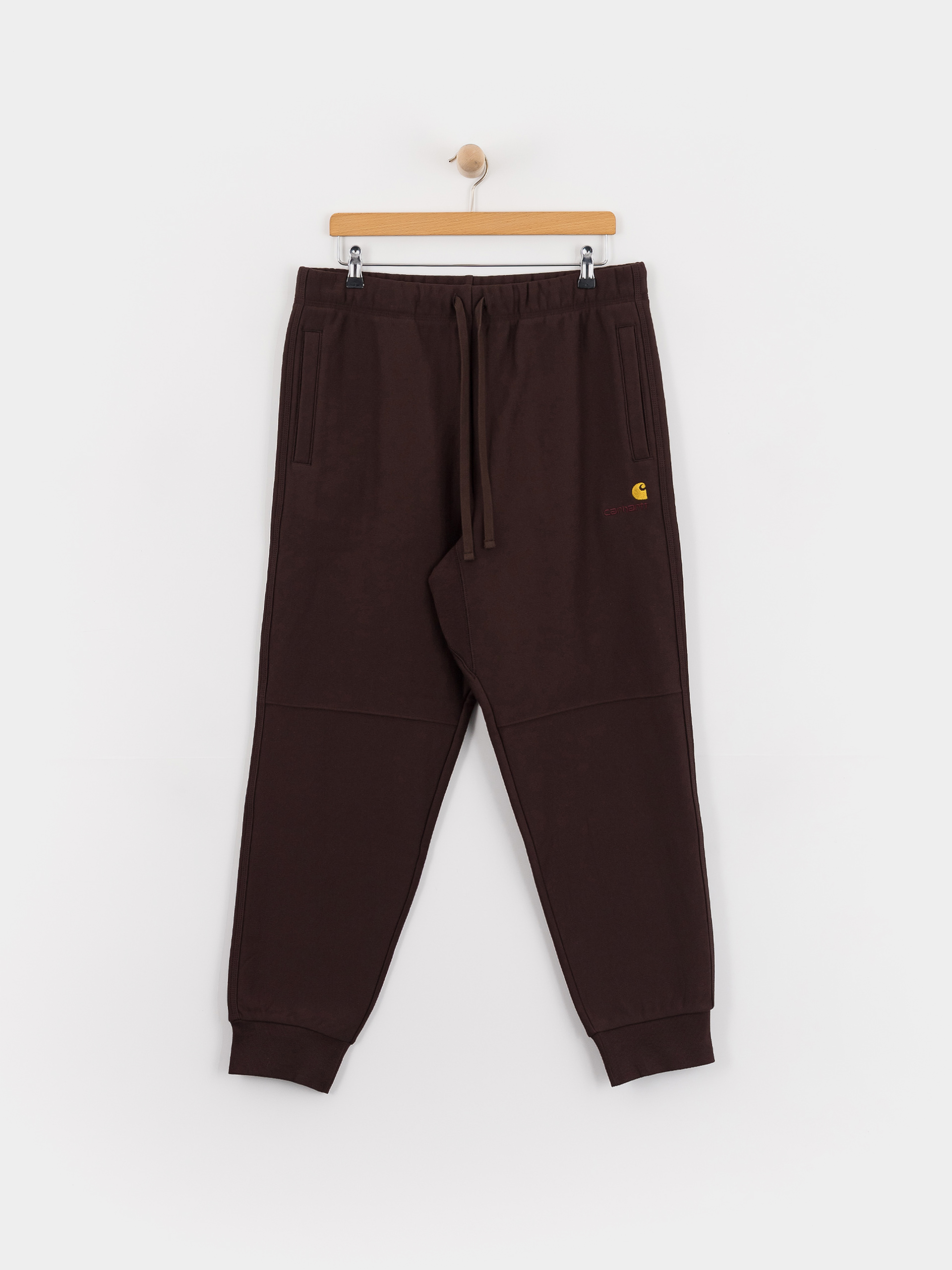 Nohavice Carhartt WIP American Script Jogging (palisander)
