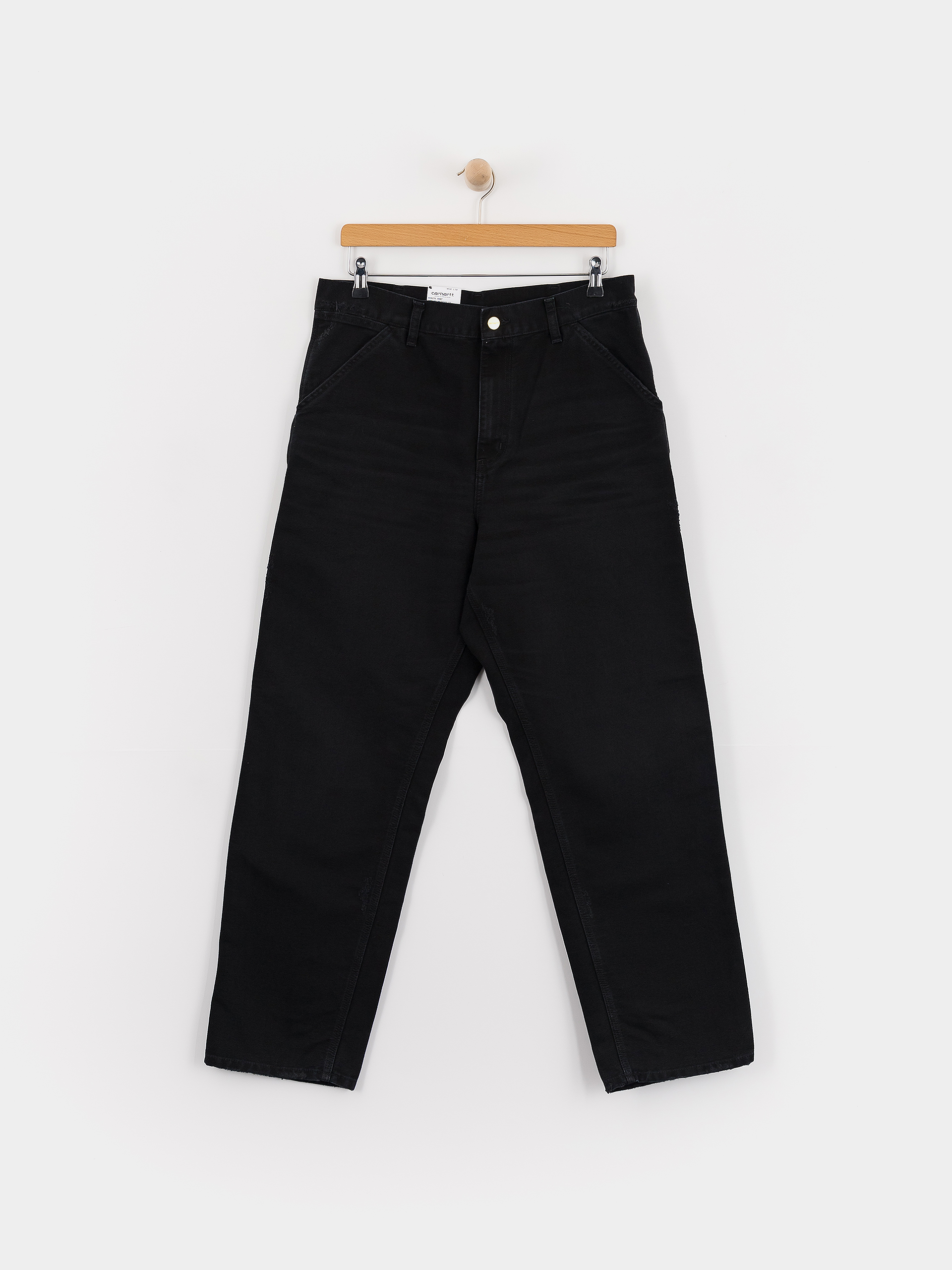 Nohavice Carhartt WIP Single Knee (black)
