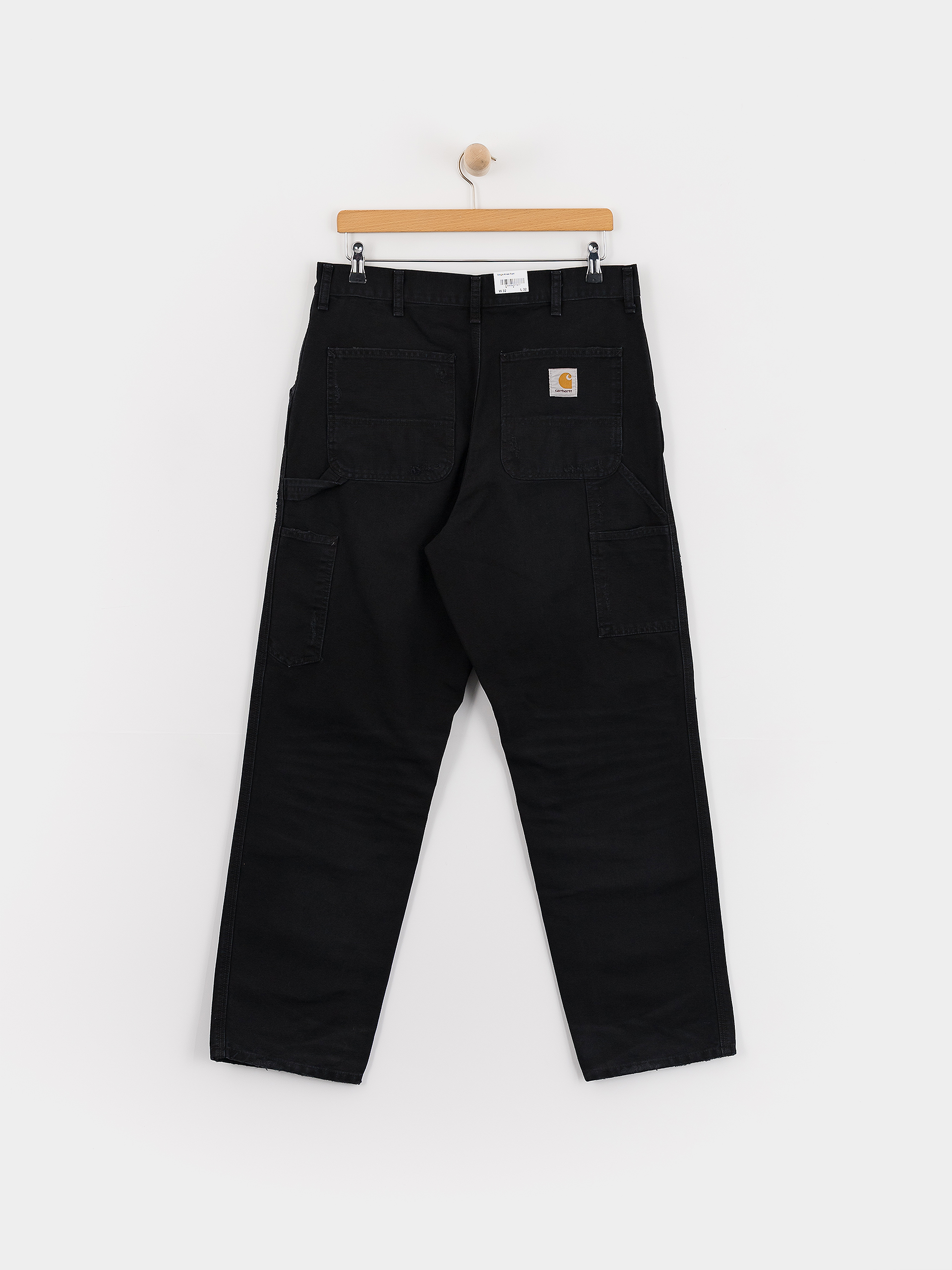 Nohavice Carhartt WIP Single Knee (black)