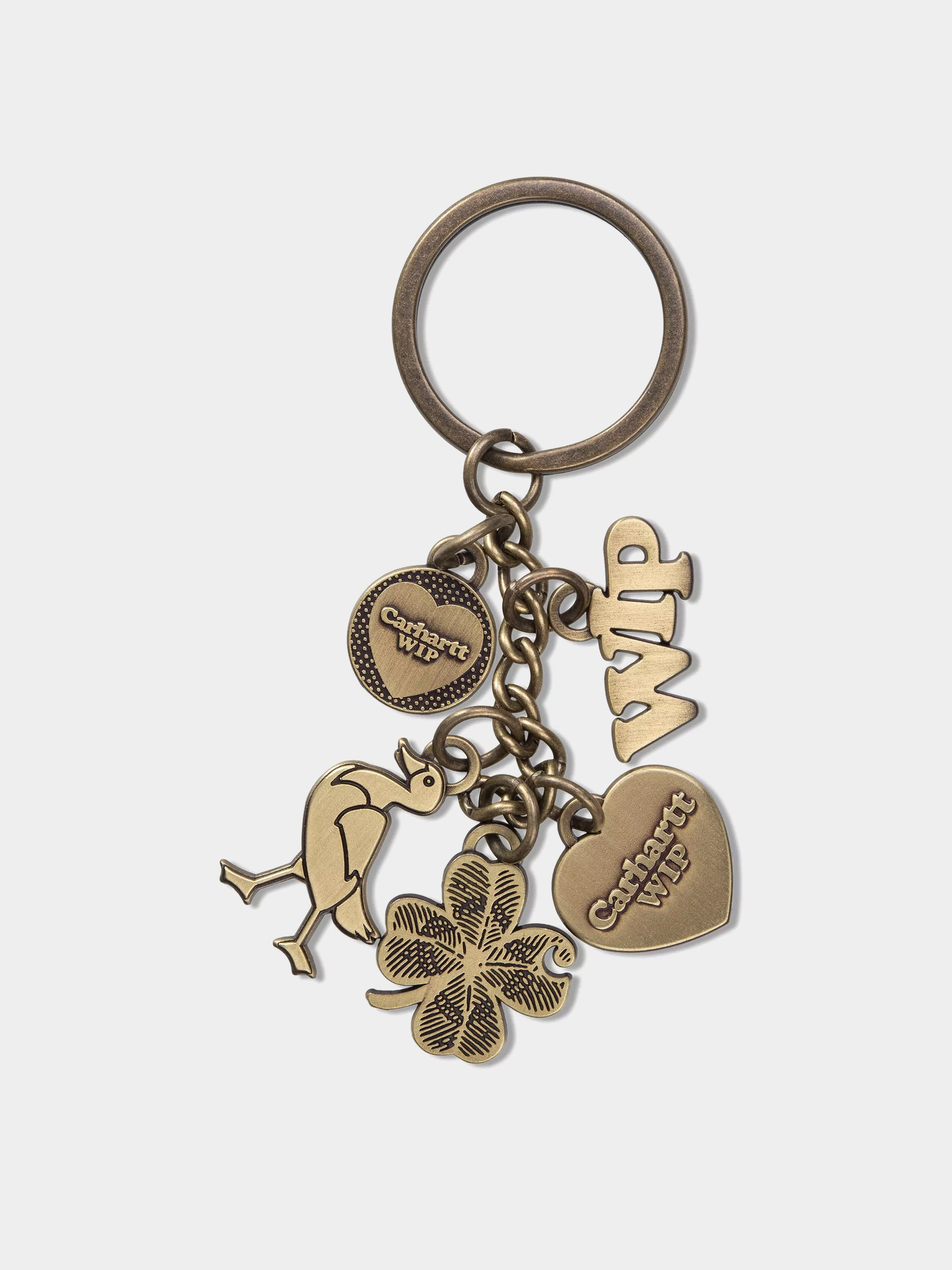Kľúčenka Carhartt WIP Charms Keychain (gold)