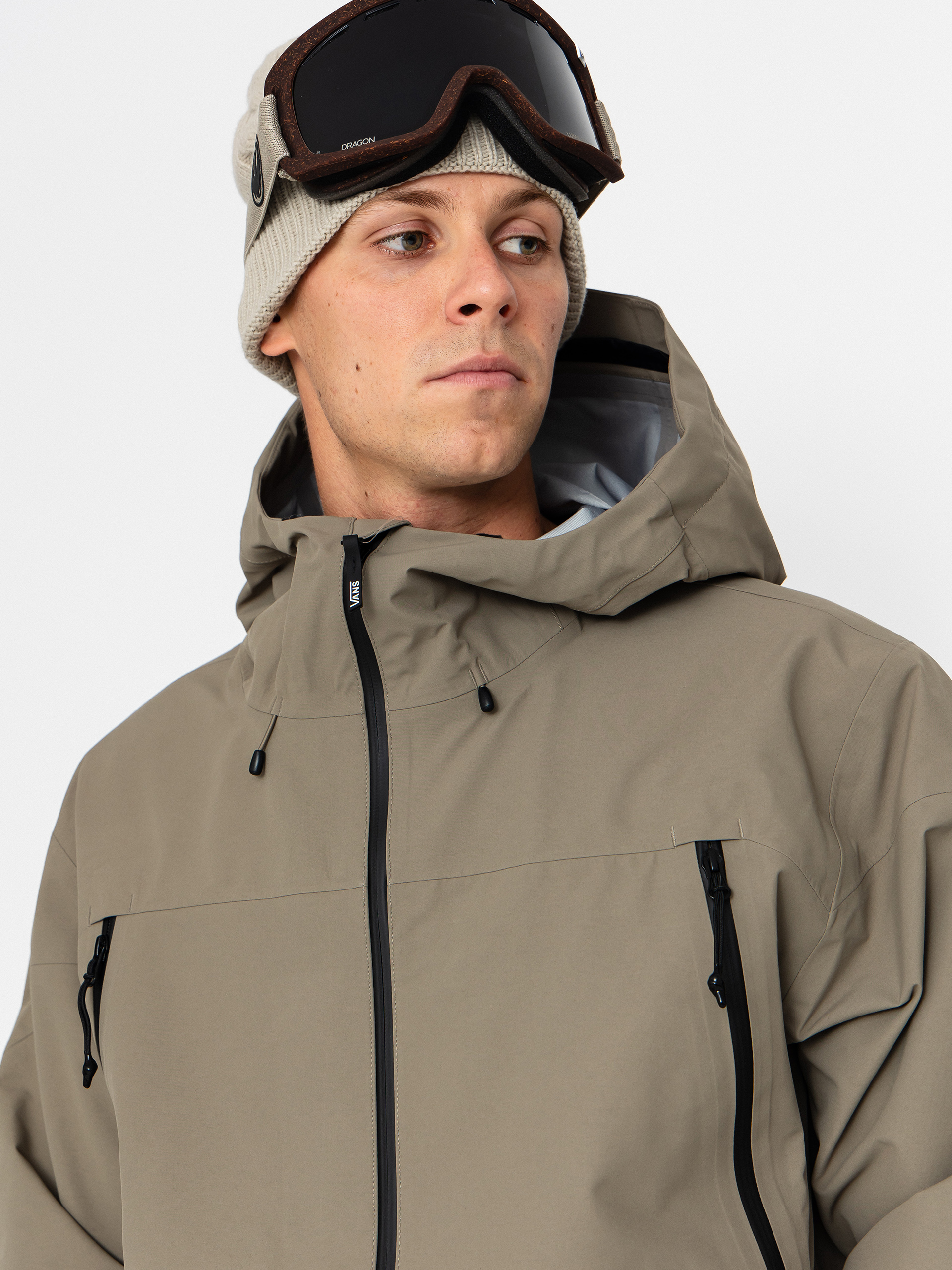 Pánska Snowboardová bunda Vans Hi Country 3L 2.0 (mountain essentials bungee cord)