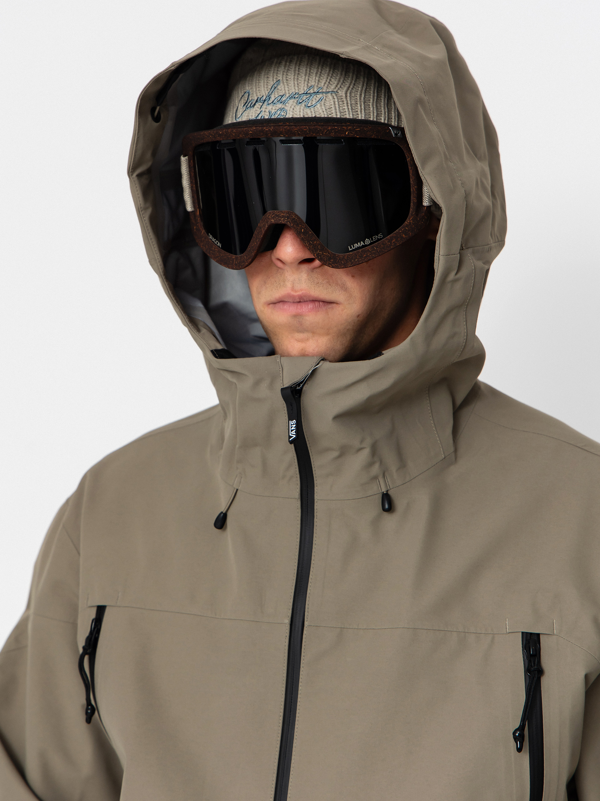 Pánska Snowboardová bunda Vans Hi Country 3L 2.0 (mountain essentials bungee cord)