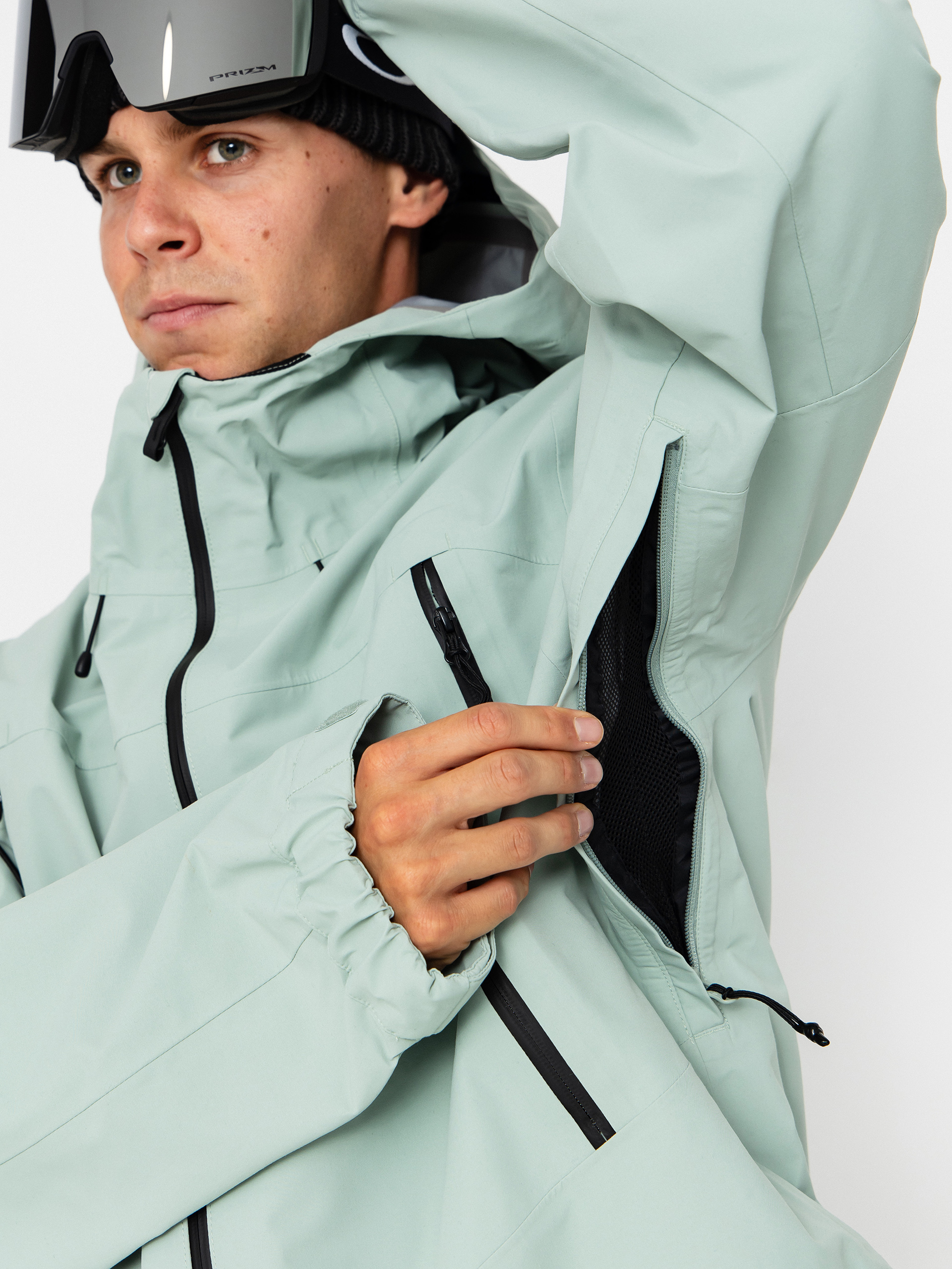 Pánska Snowboardová bunda Vans Hi Country 3L 2.0 (gray olive)