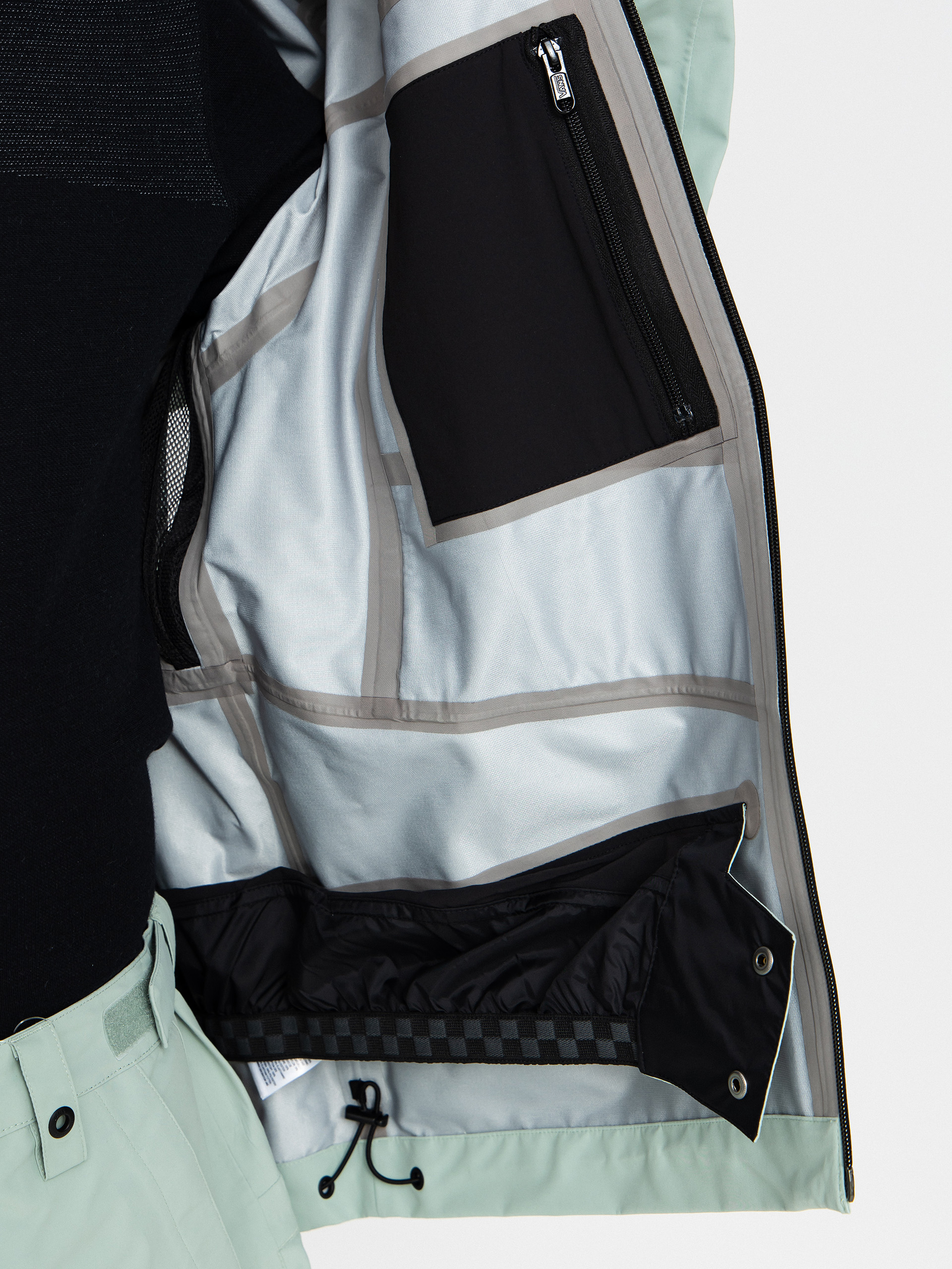 Pánska Snowboardová bunda Vans Hi Country 3L 2.0 (gray olive)