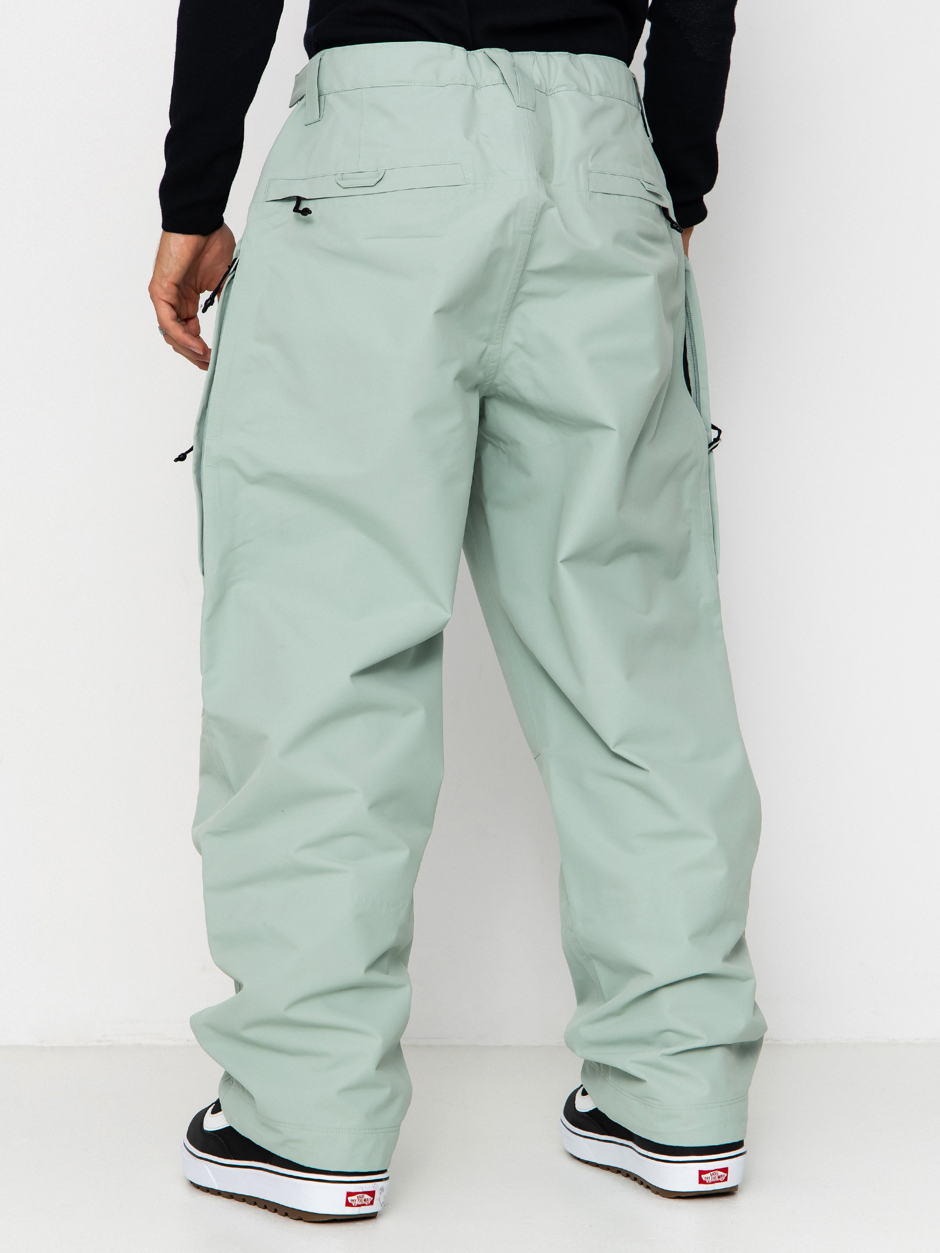Pánske Snowboardové nohavice Vans MTE High Country 3L 2.0 (gray olive)