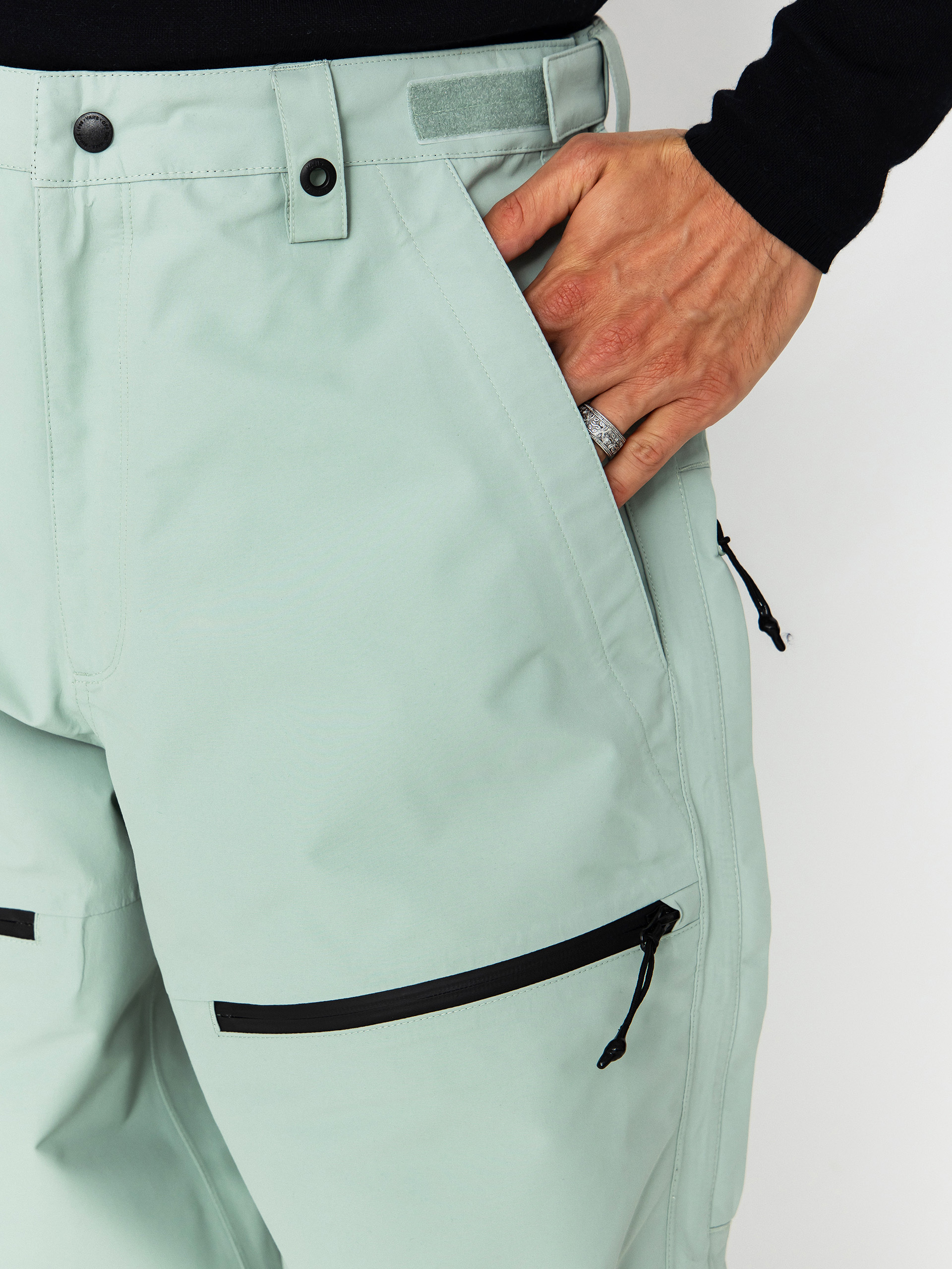 Pánske Snowboardové nohavice Vans MTE High Country 3L 2.0 (gray olive)