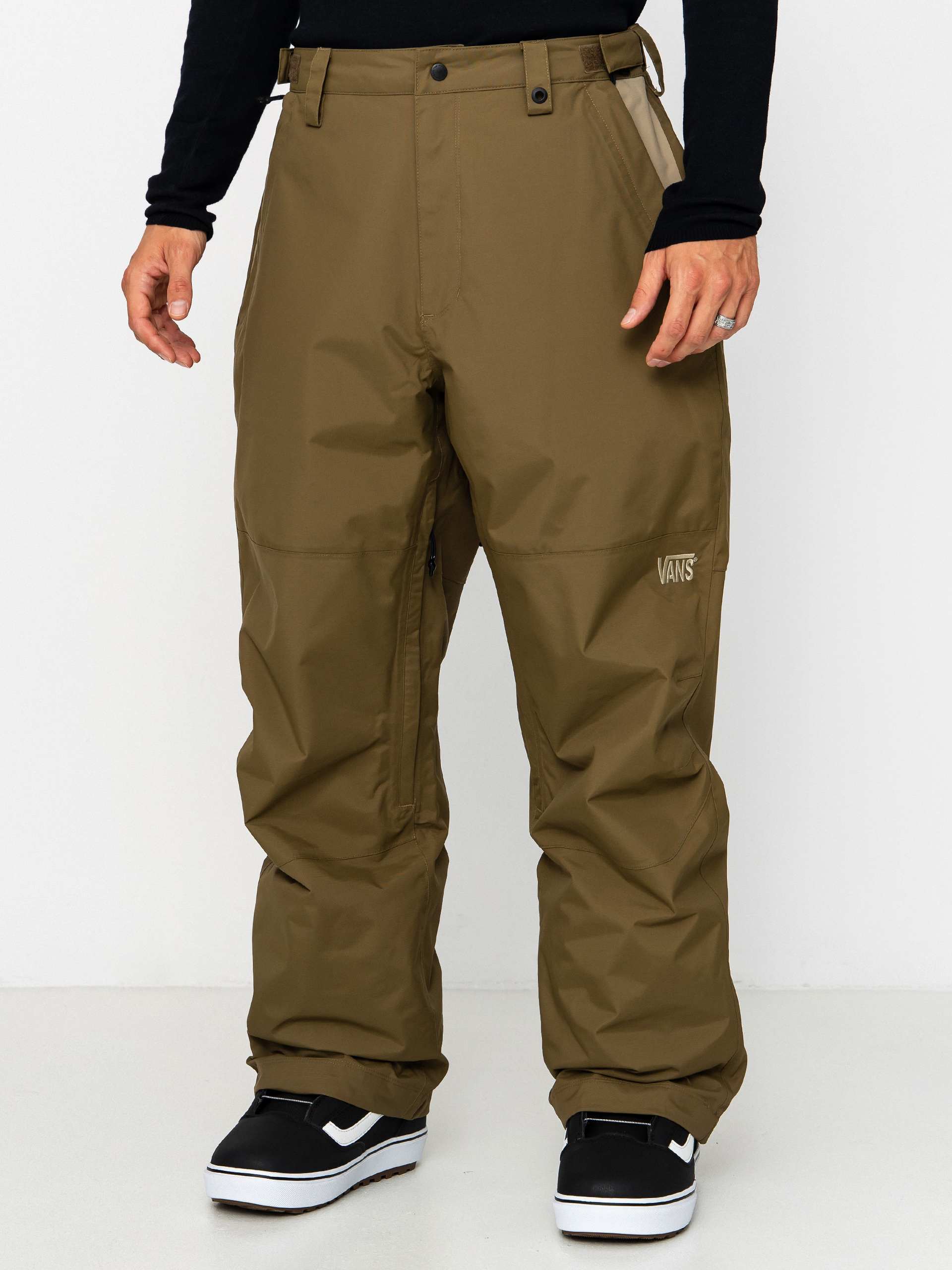 Pánske Snowboardové nohavice Vans Hellbound 2.0 (warm brown)