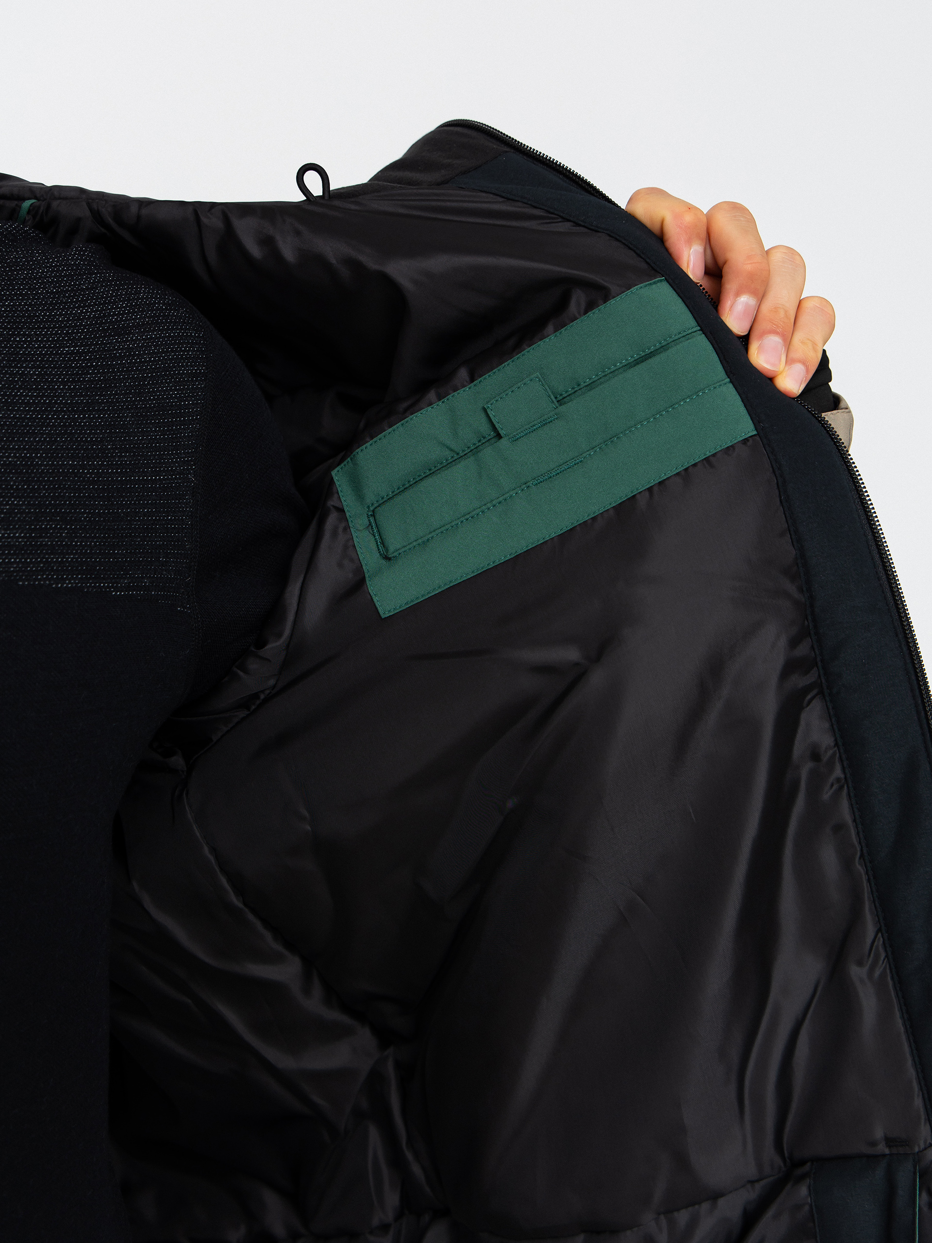 Pánska Snowboardová bunda Quiksilver Dawson (trekking green)