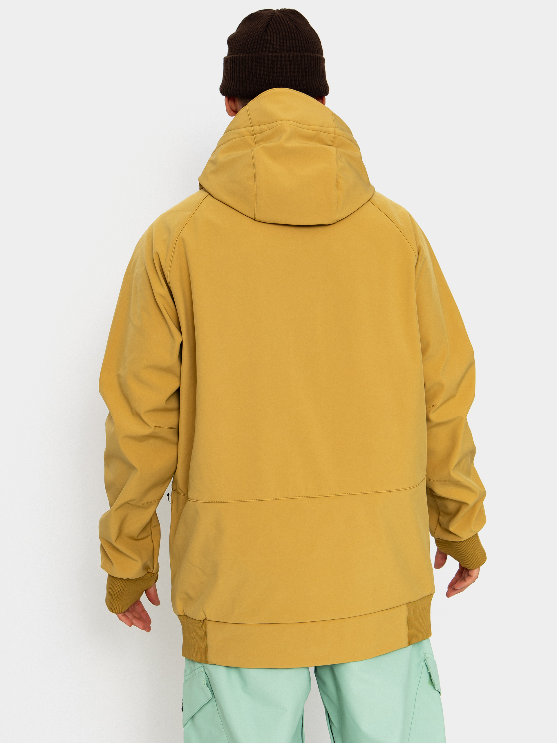 Pánska Snowboardová bunda DC Spectrum Softshell (mustard gold)