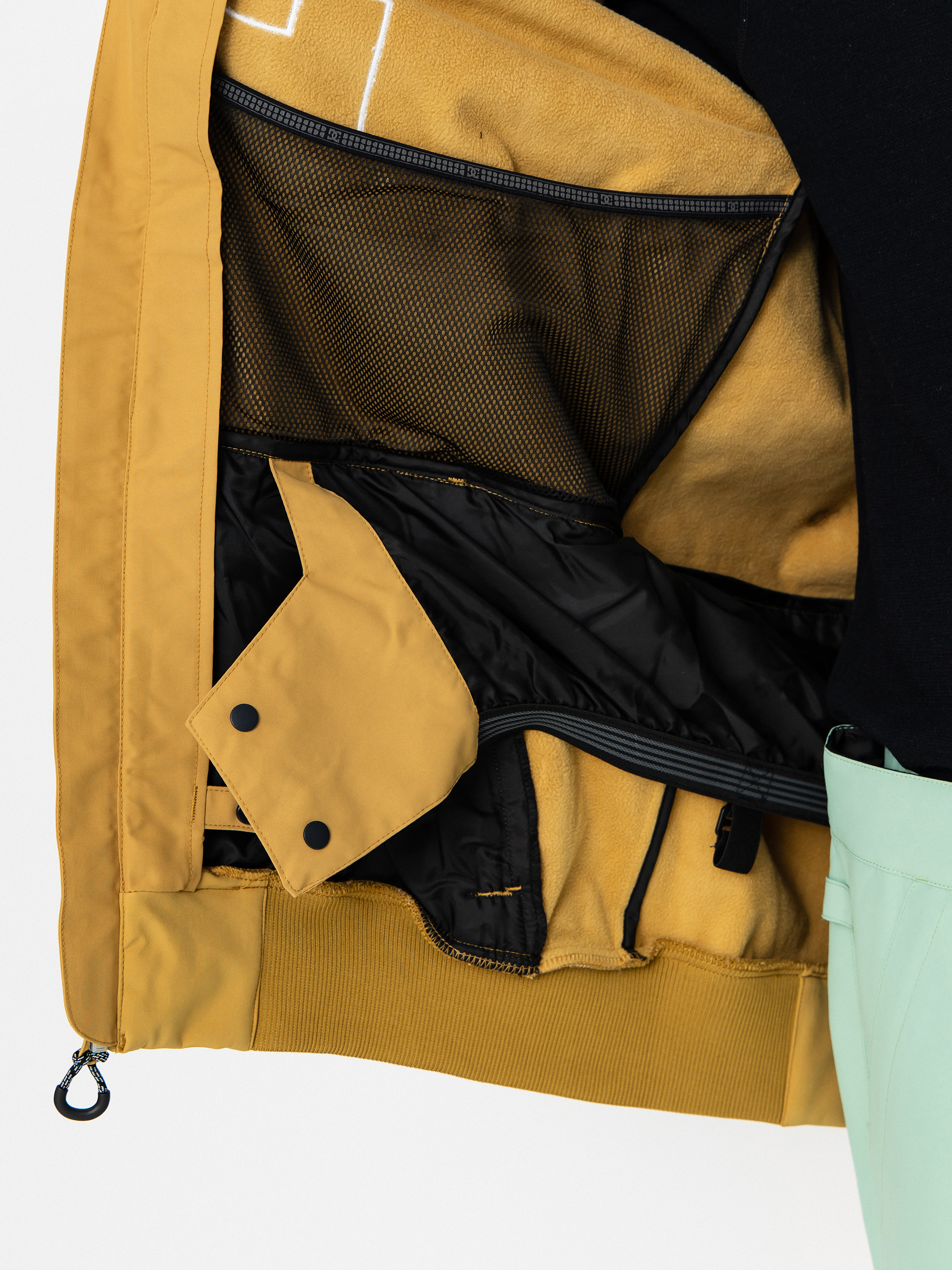 Pánska Snowboardová bunda DC Spectrum Softshell (mustard gold)