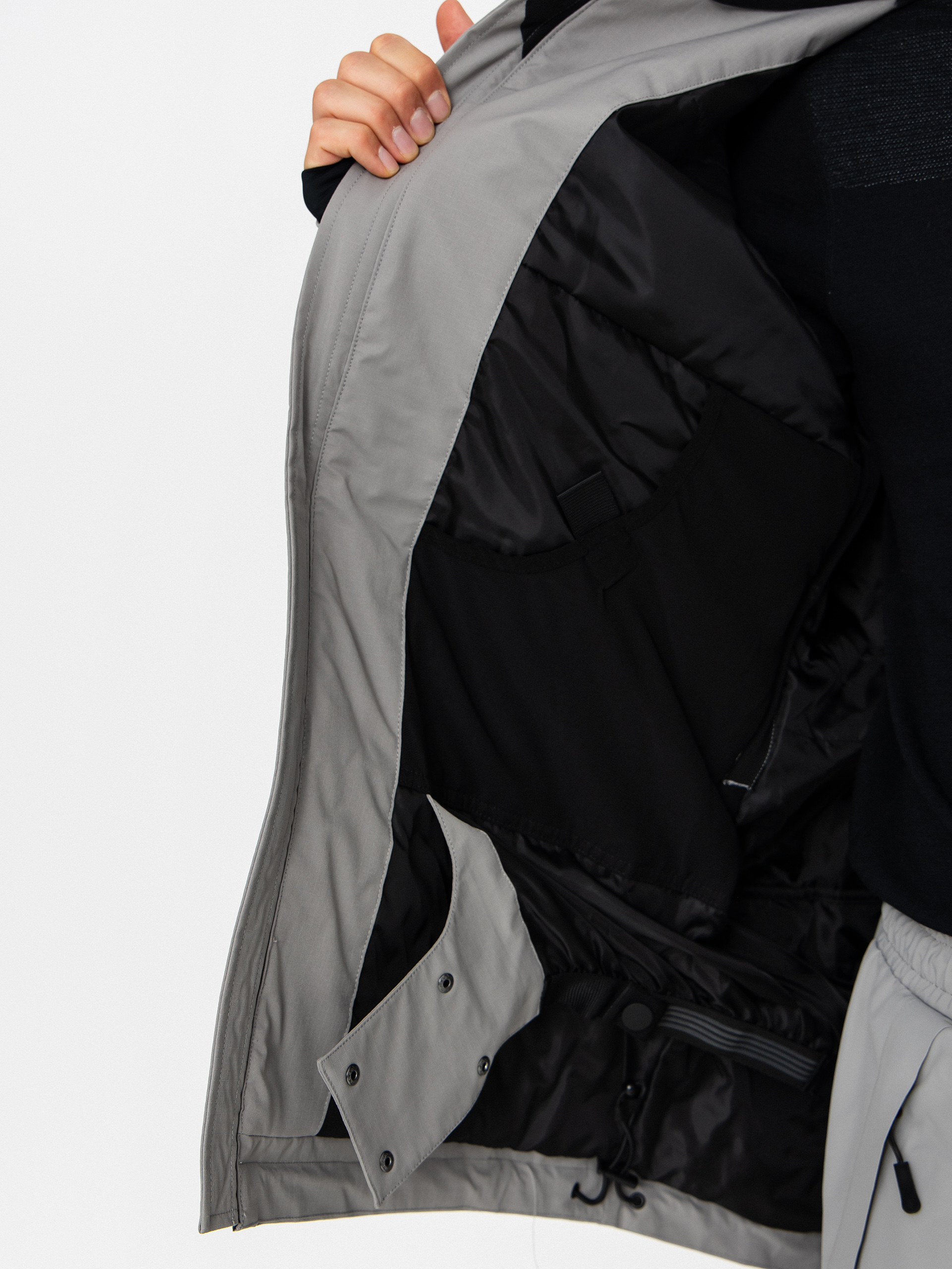 Pánska Snowboardová bunda Beyond Medals Fullzip 2L (grey)