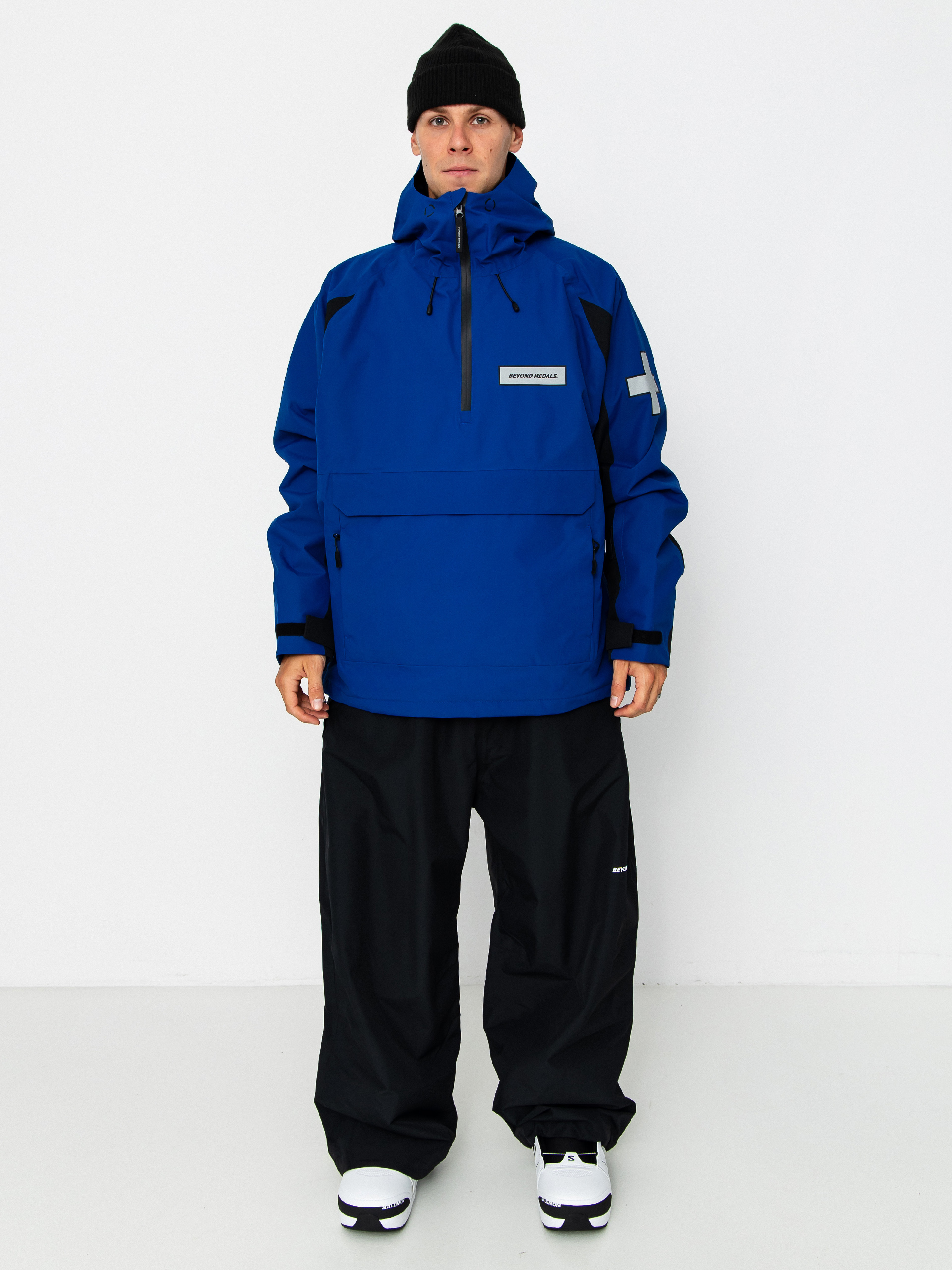 Snowboardová bunda Beyond Medals Retro Anorak 2L (blue)