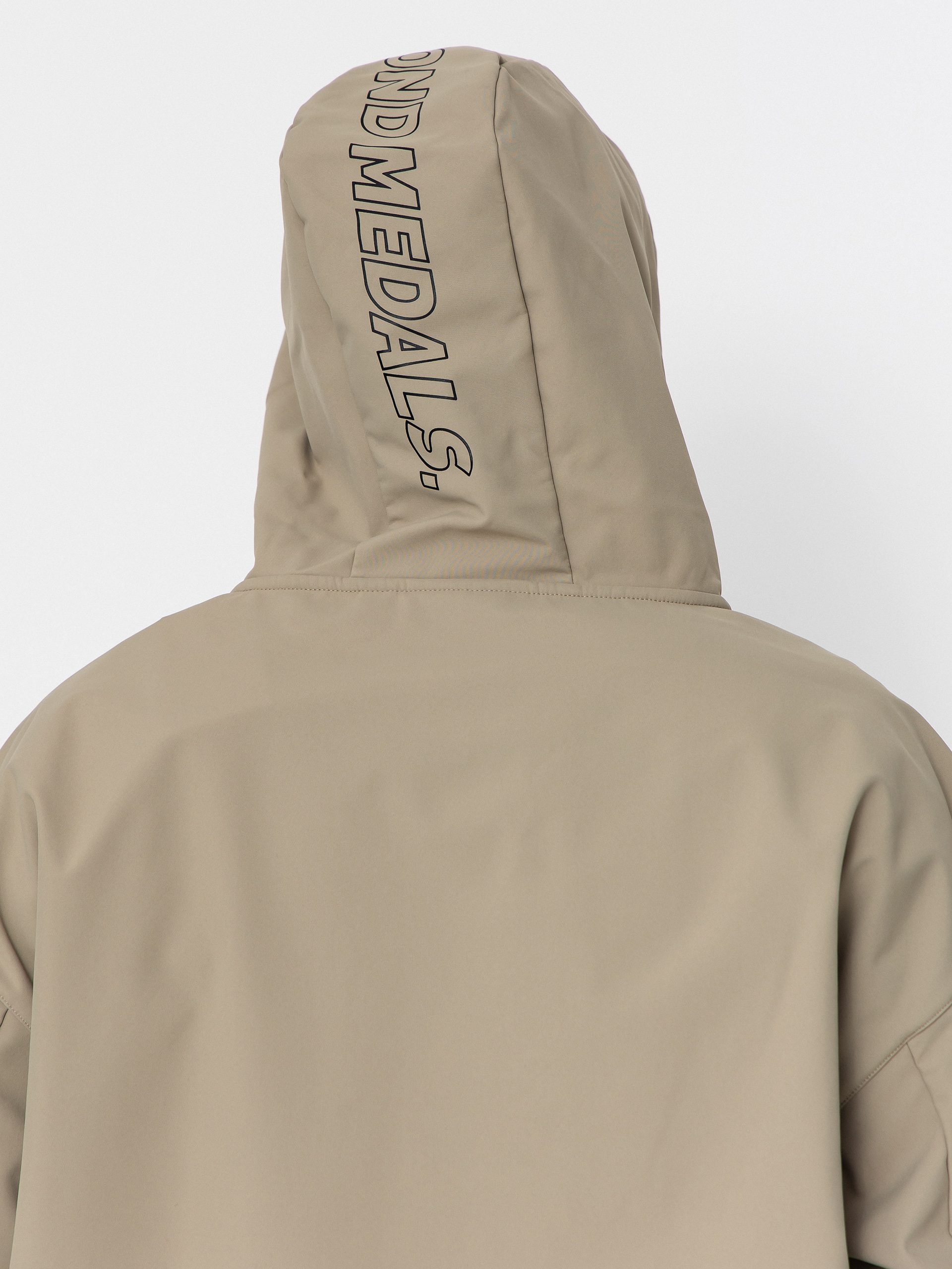 Pánska Snowboardová bunda Beyond Medals Softshell Hoodie (beige)