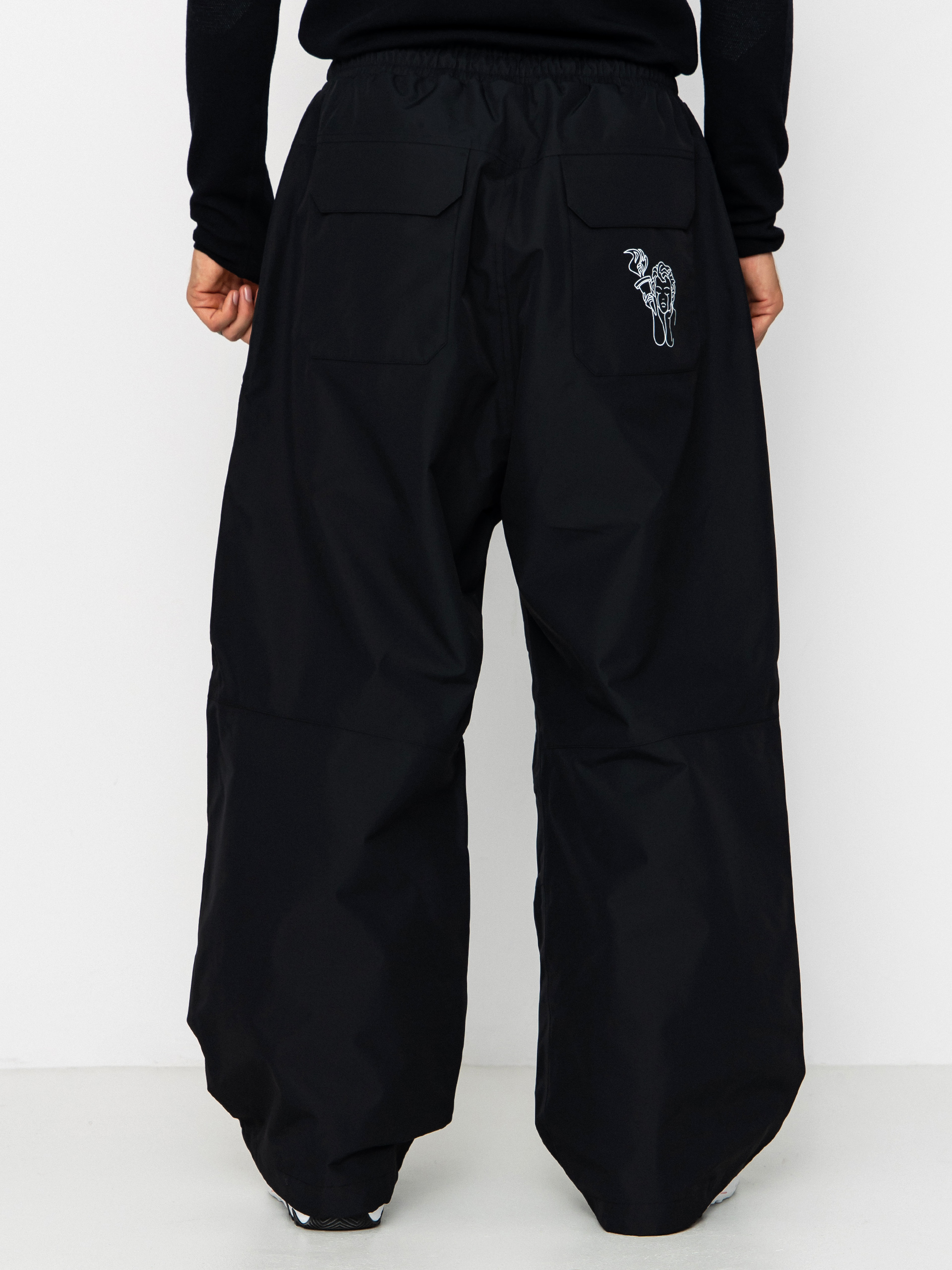 Pánske Snowboardové nohavice Beyond Medals Park (black)