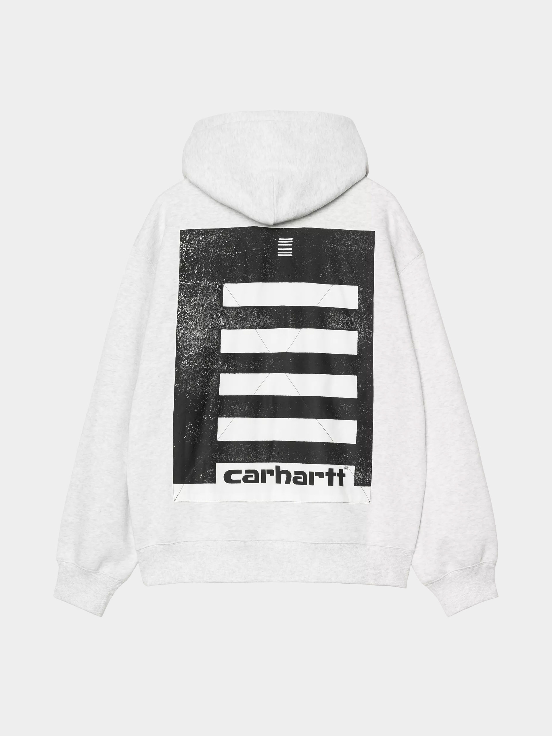 Mikina s kapucňou Carhartt WIP Archive Lines ZHD (ash heather)