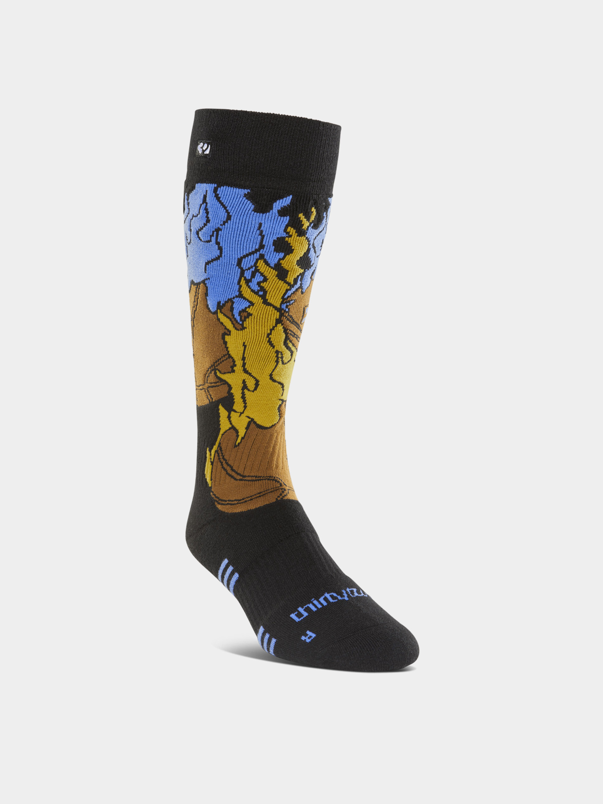 Ponožky ThirtyTwo 32 Merino (black)