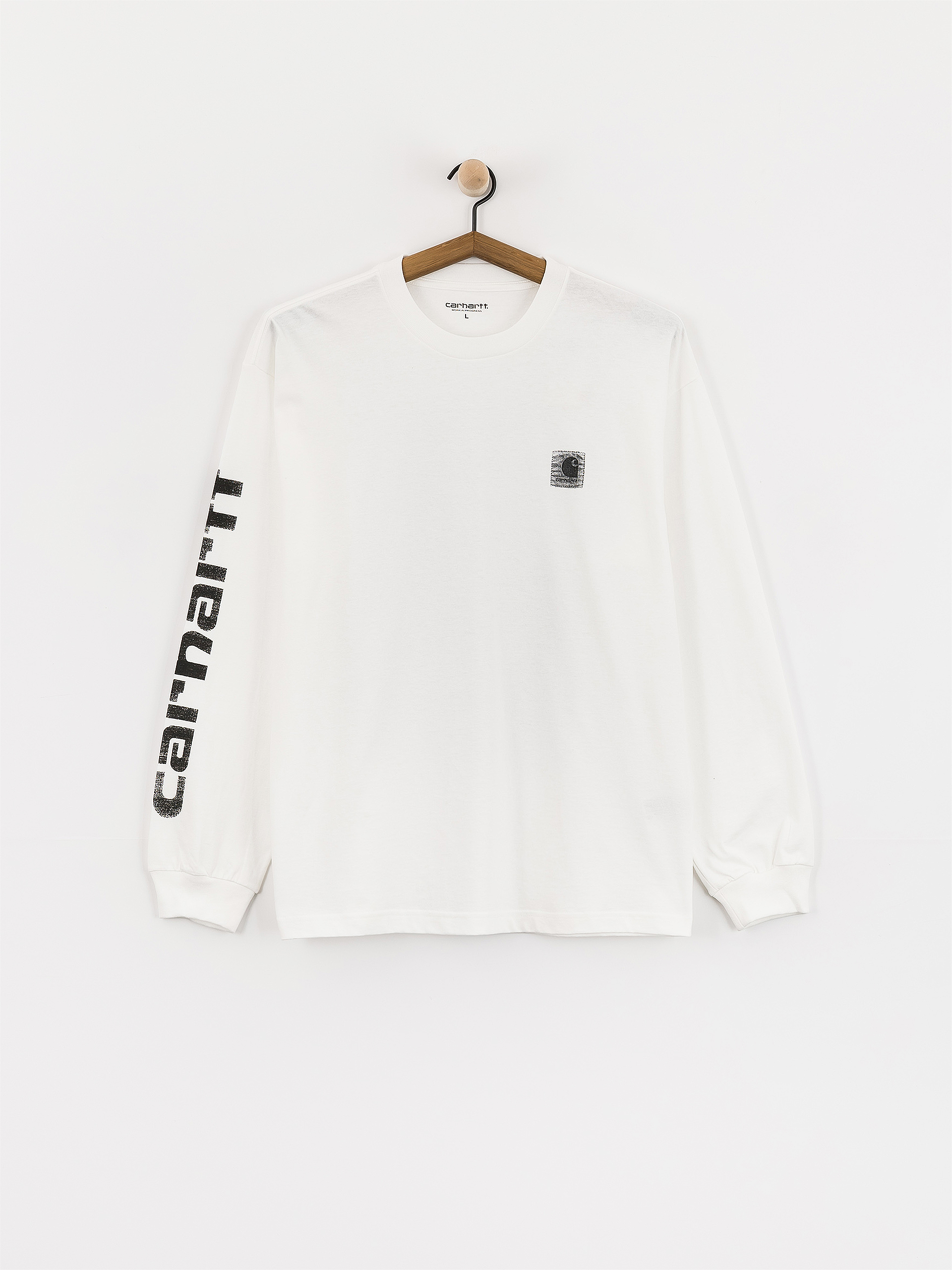 Triko Carhartt WIP Archive Script (white)