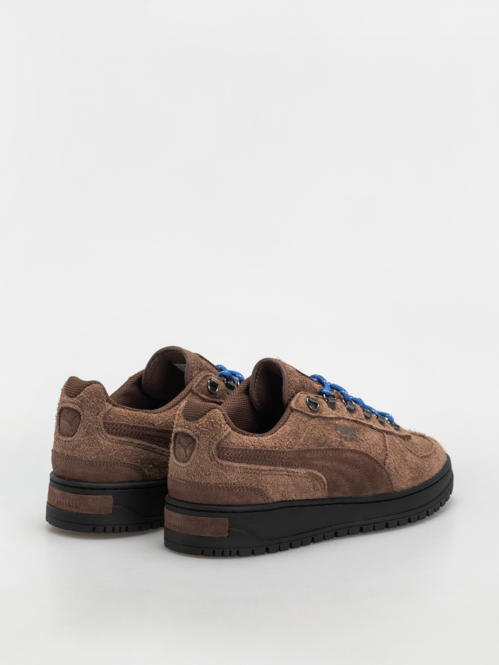 Topánky Puma Palermo Alpino Fuzzy (chestnut brown/mountain blue)