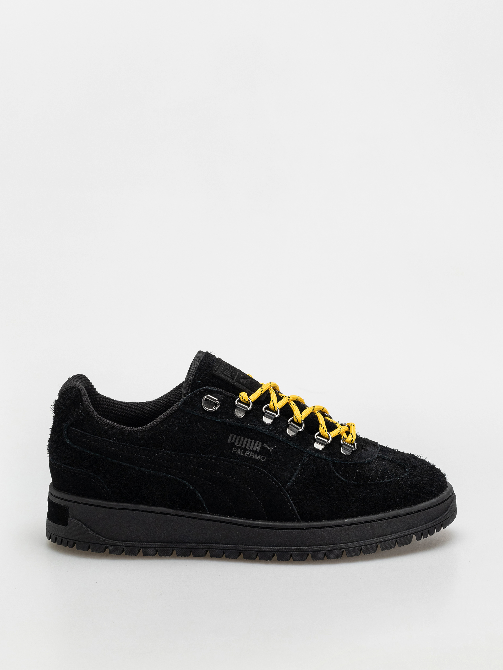 Topánky Puma Palermo Alpino Fuzzy (puma black/yellow sizzle)