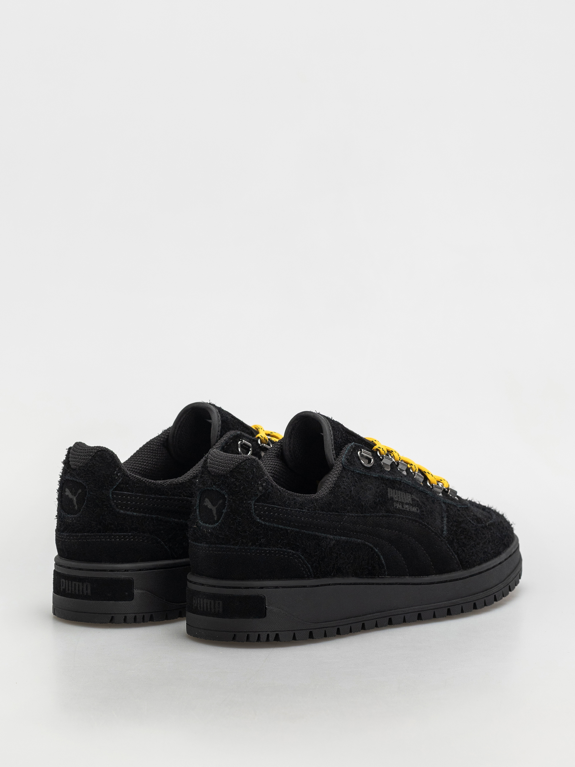 Topánky Puma Palermo Alpino Fuzzy (puma black/yellow sizzle)