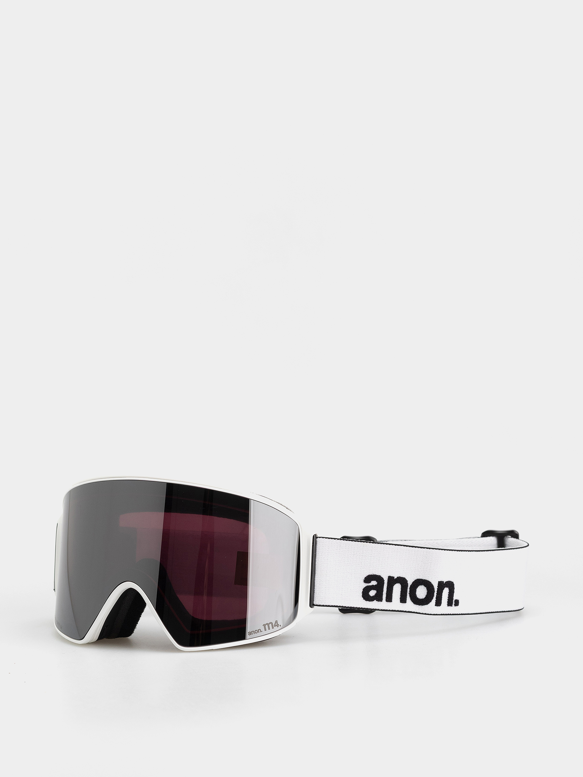 Snowboardovu00e9 okuliare Anon M4 Cylindrical Mfi (white/perceive sunny onyx)