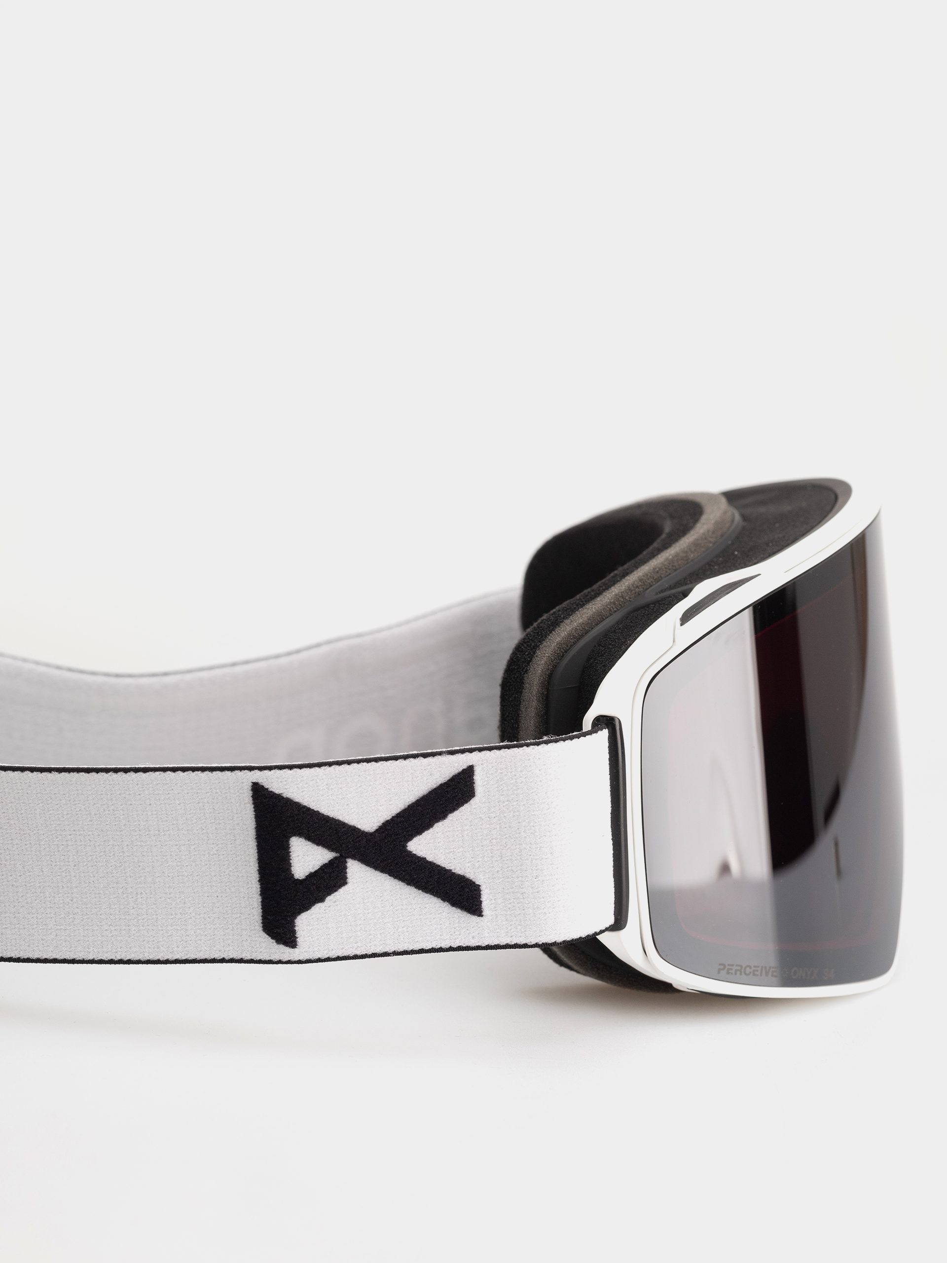 Snowboardové okuliare Anon M4 Cylindrical Mfi (white/perceive sunny onyx)