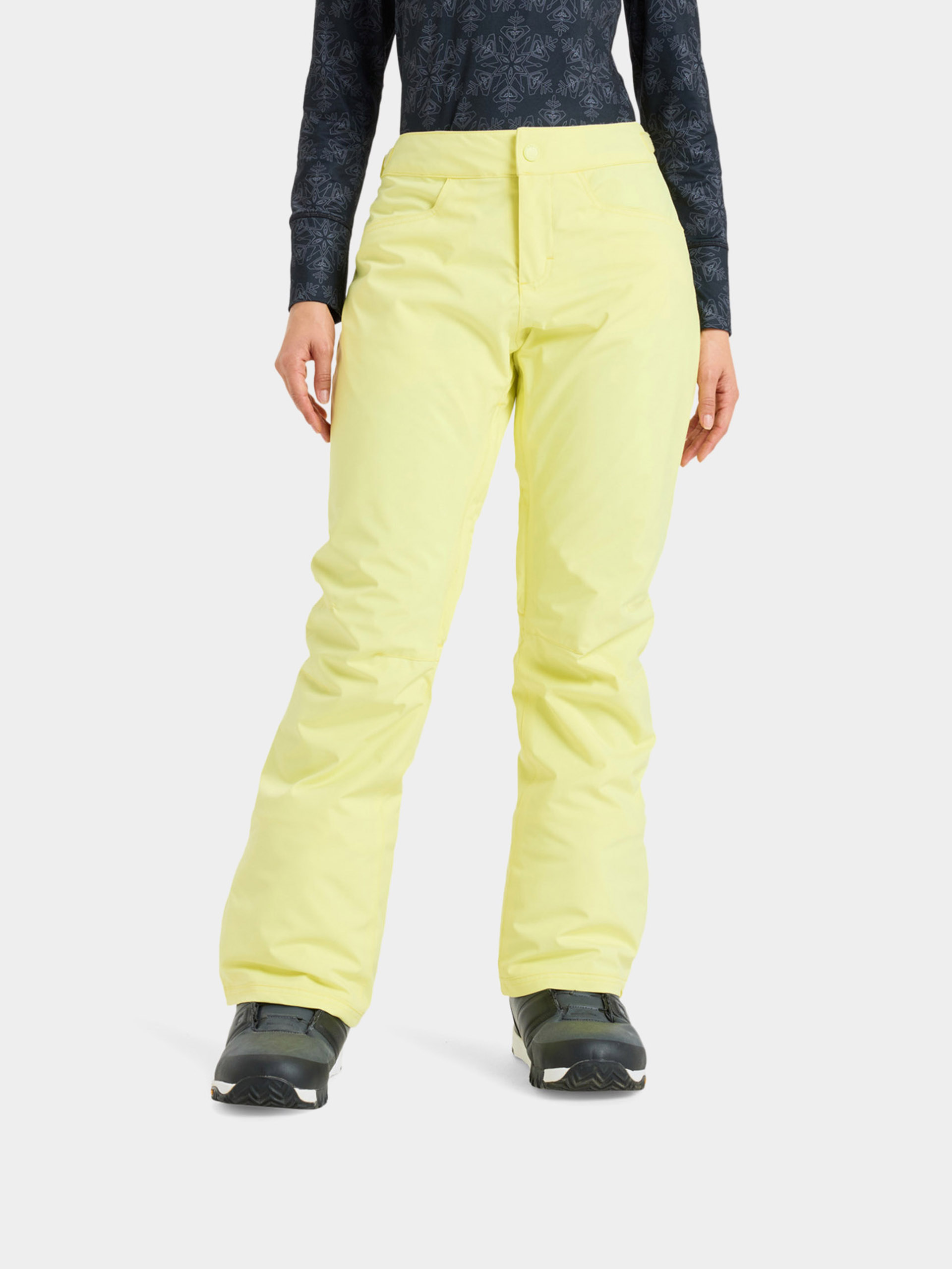 Snowboardové nohavice Roxy Backyard Wmn (yellow pear)