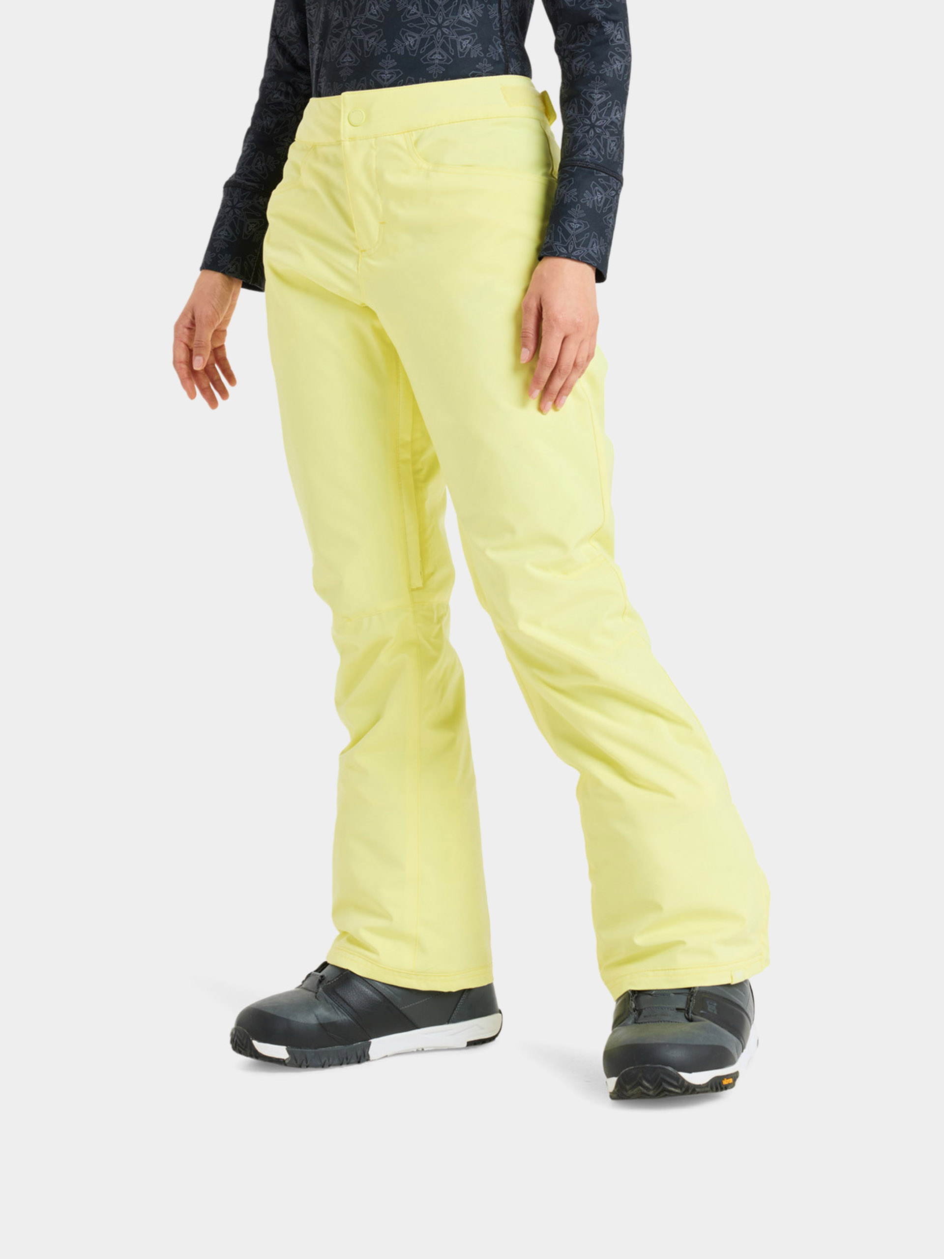 Dámske Snowboardové nohavice Roxy Backyard (yellow pear)