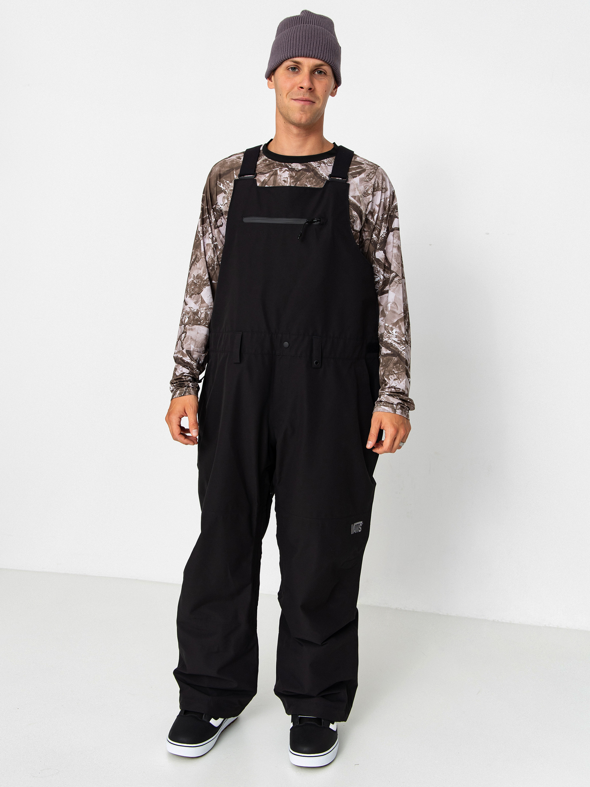 Snowboardové nohavice Vans Deep Daze 3L Bib (black)