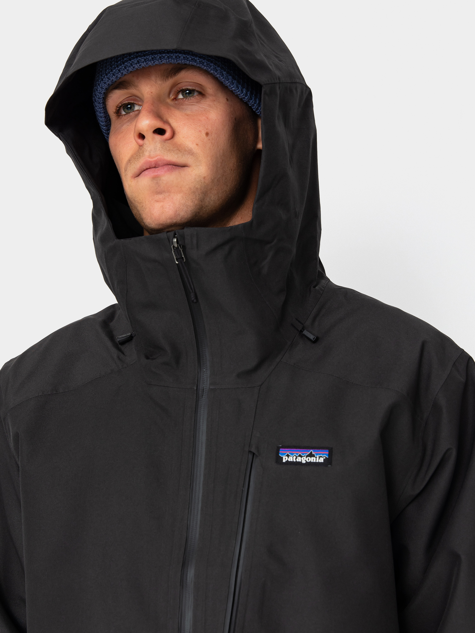 Pánska Snowboardová bunda Patagonia Powder Town (black)
