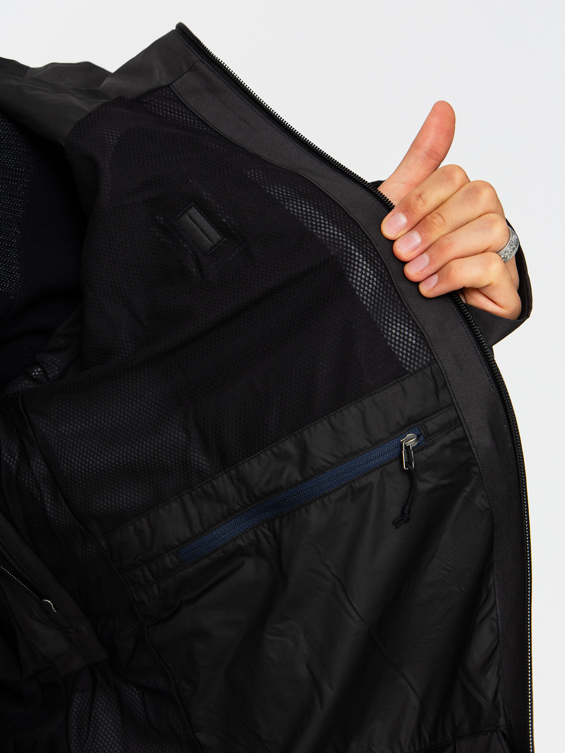 Pánska Snowboardová bunda Patagonia Powder Town (black)