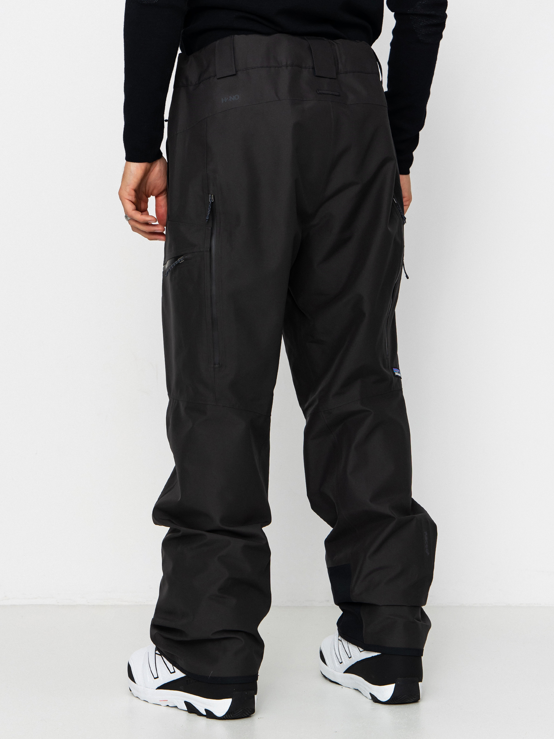 Pánske Snowboardové nohavice Patagonia Powder Town Reg (black)