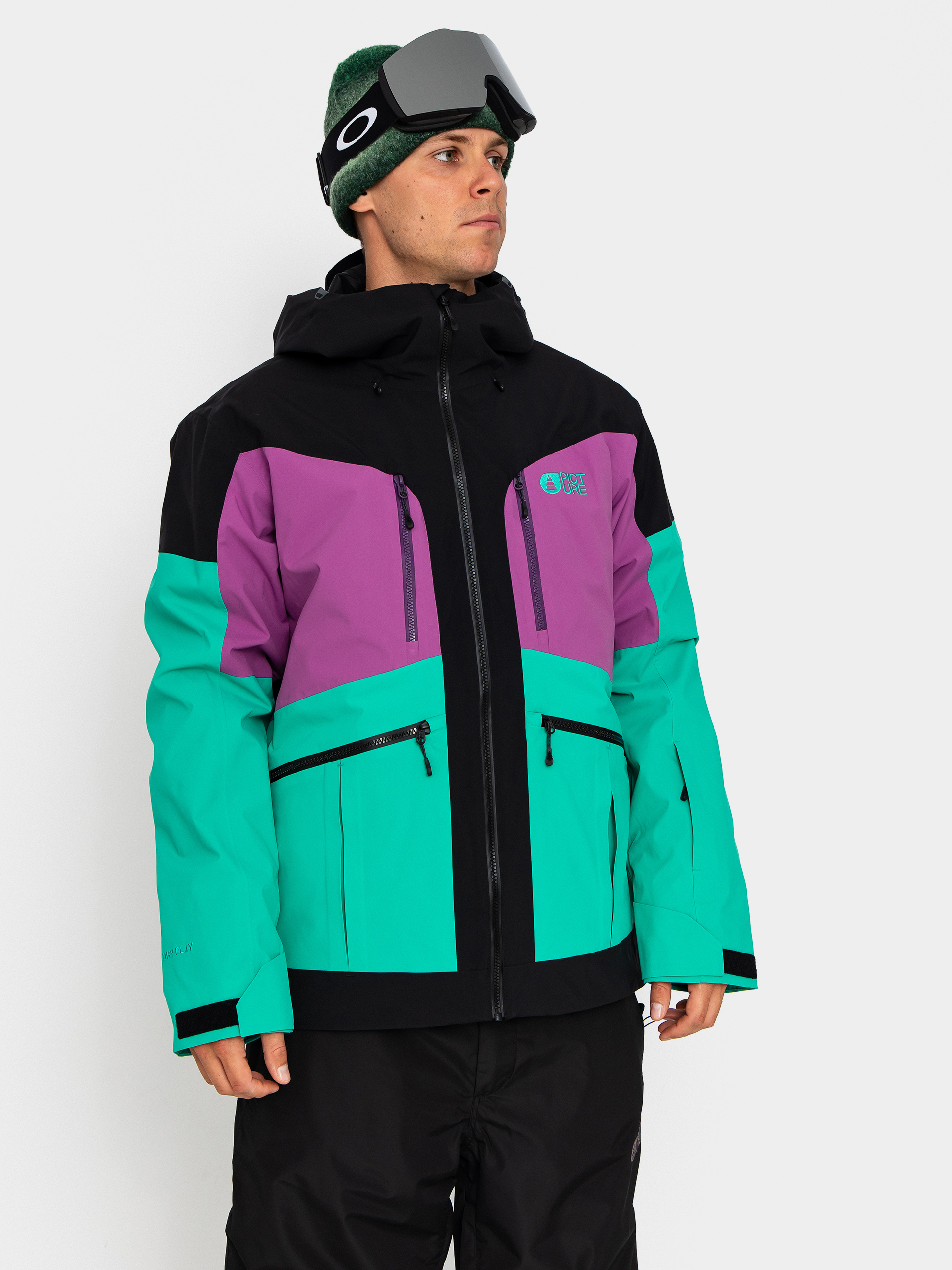 Pánska Snowboardová bunda Picture Naikoon (bright magenta)