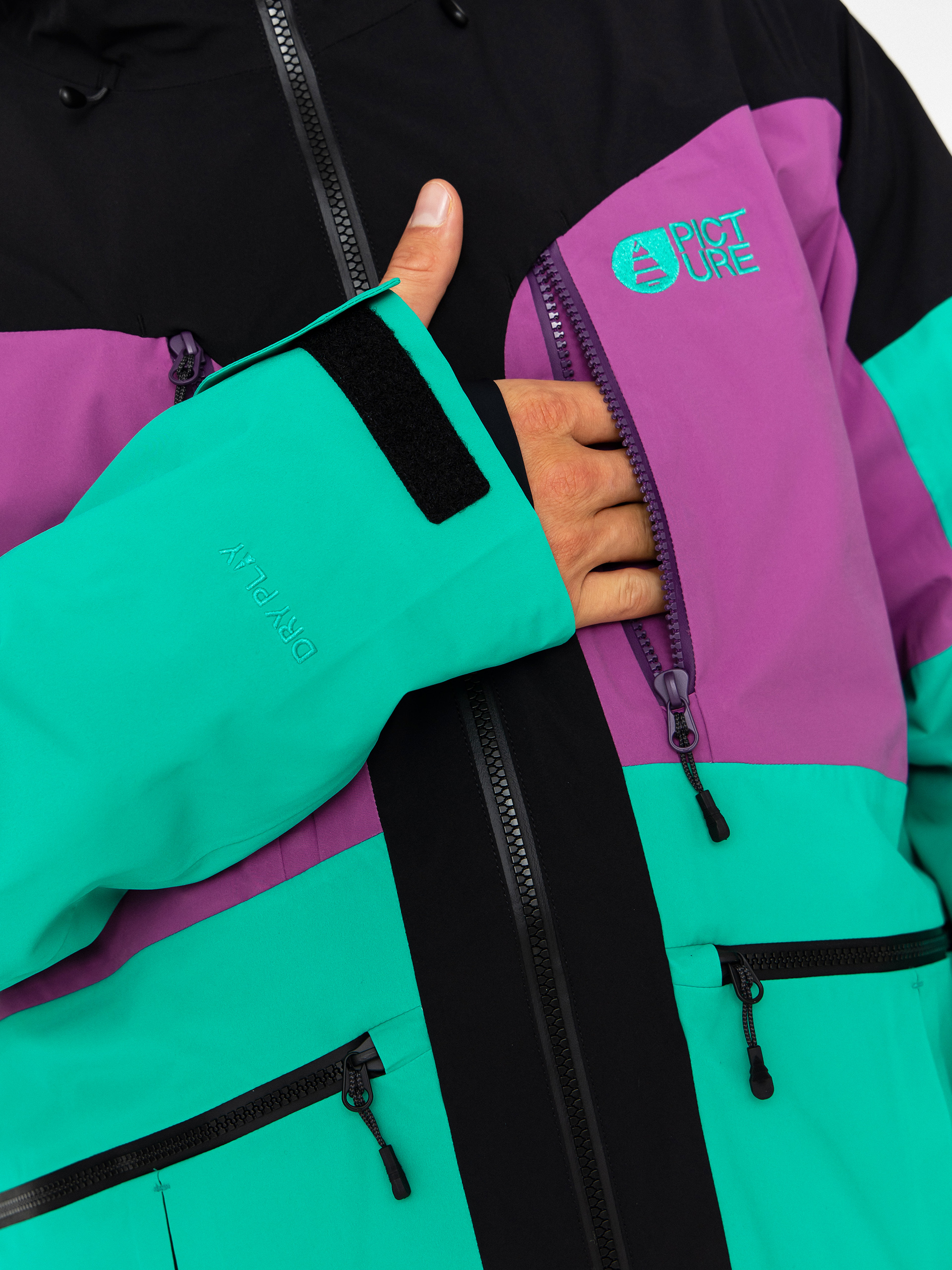 Pánska Snowboardová bunda Picture Naikoon (bright magenta)
