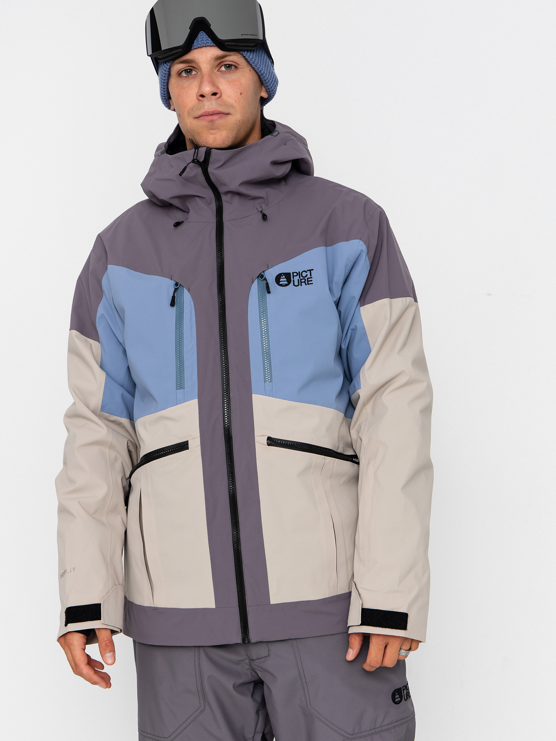 Pánska Snowboardová bunda Picture Naikoon (stonewash)