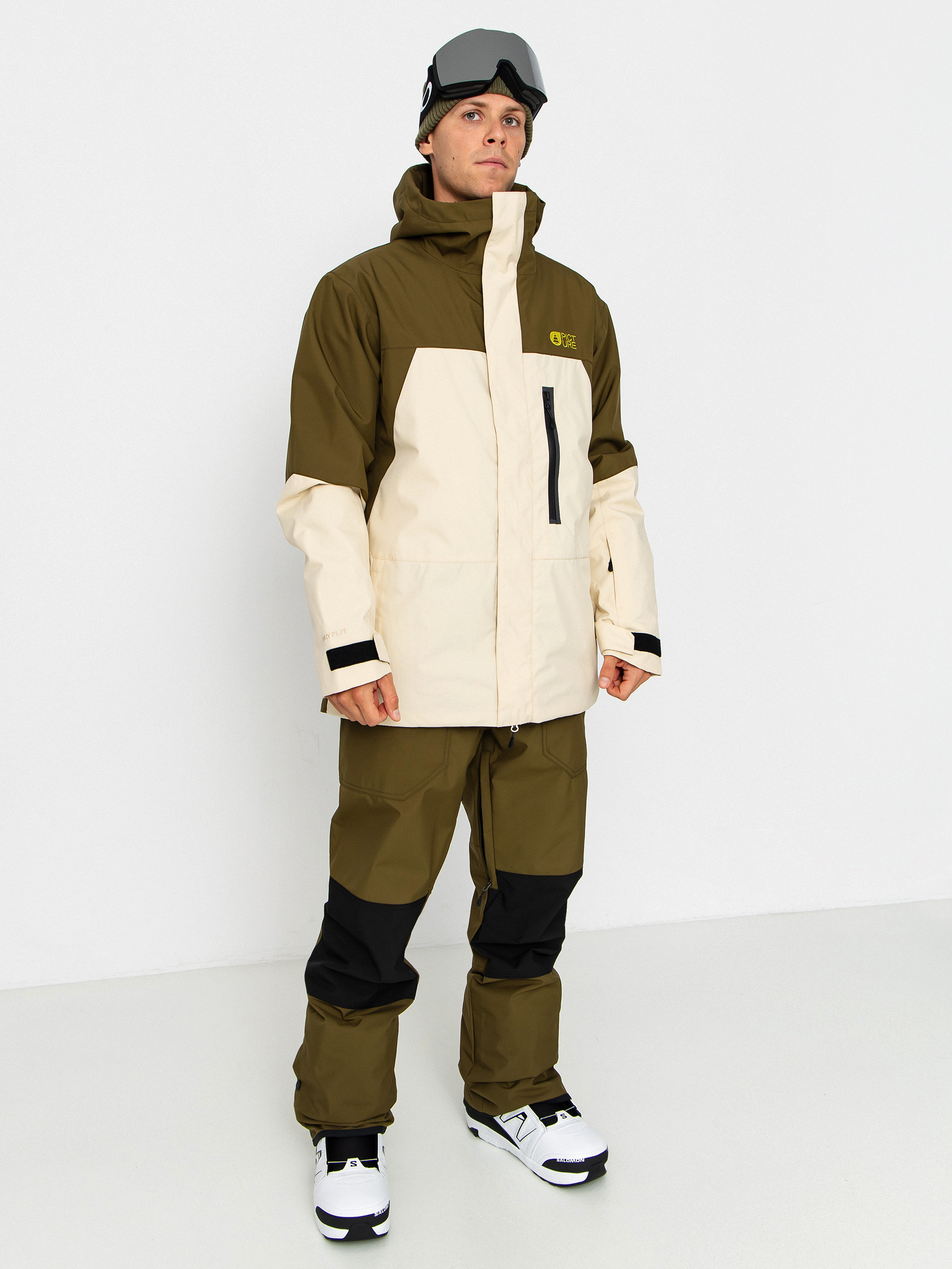 Pánska Snowboardová bunda Picture Jomoh (wood ash)