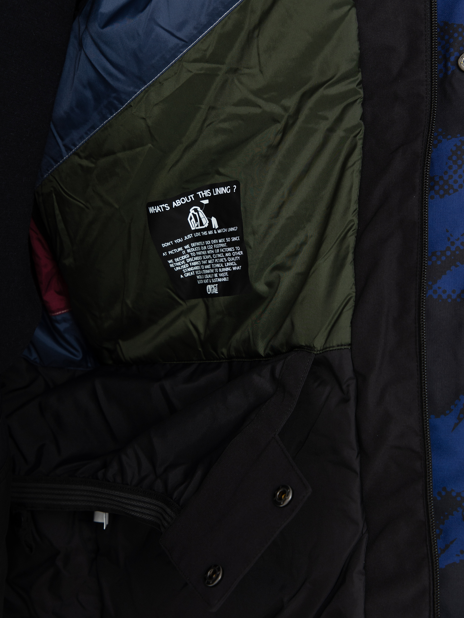 Pánska Snowboardová bunda Picture Jomoh (retro fusion print)