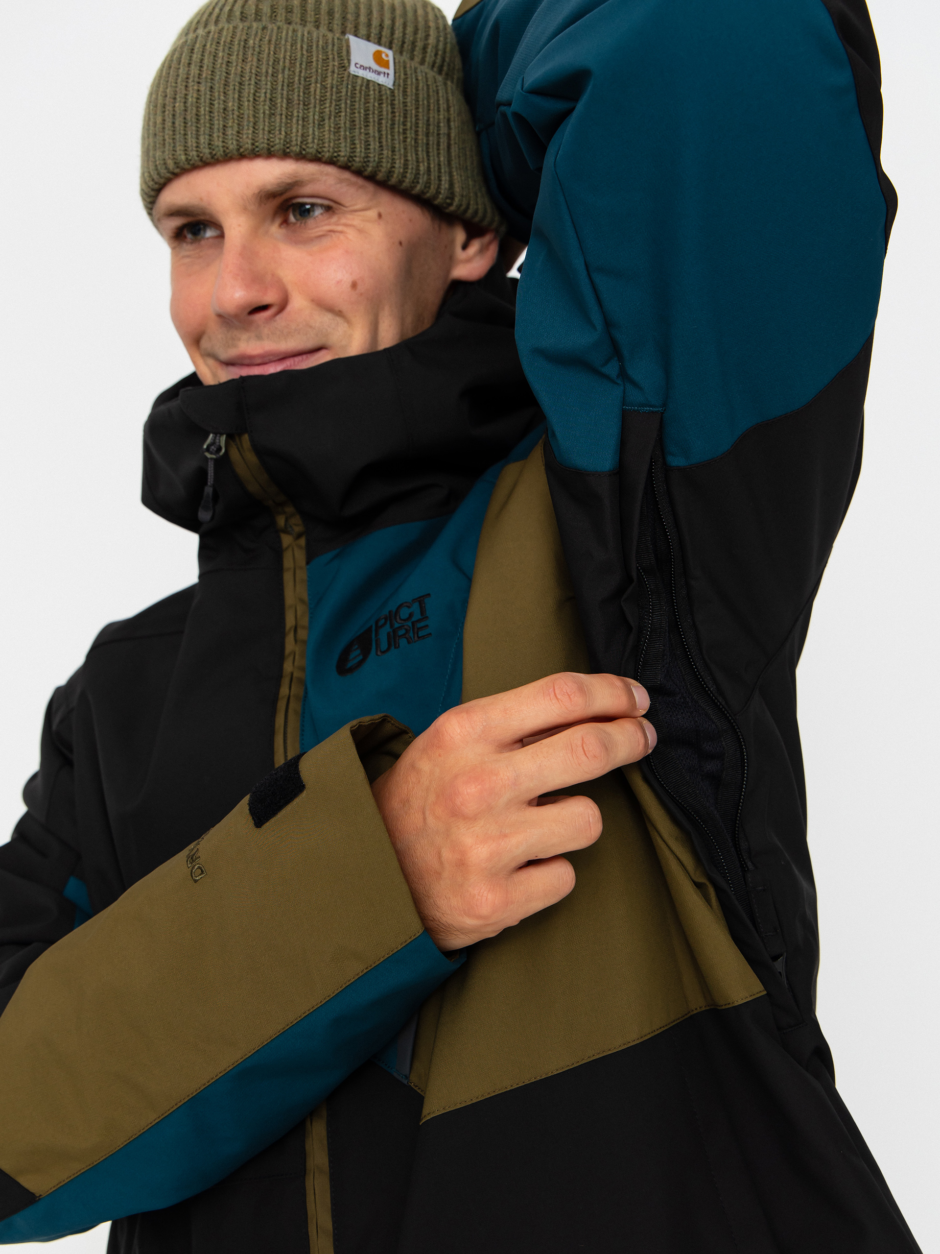 Pánska Snowboardová bunda Picture Nitric (deep water)