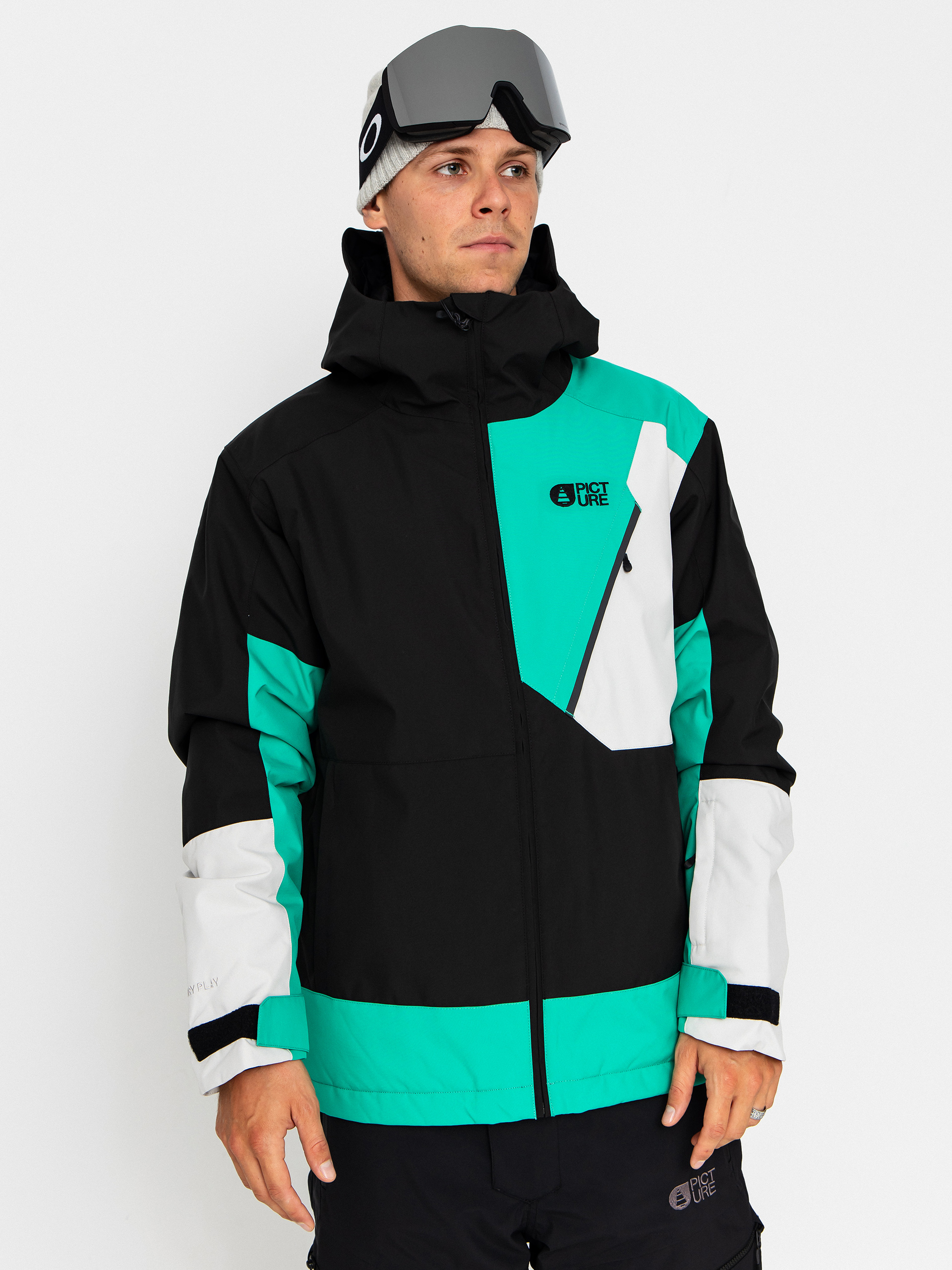 Pánska Snowboardová bunda Picture Nitric (emerald)