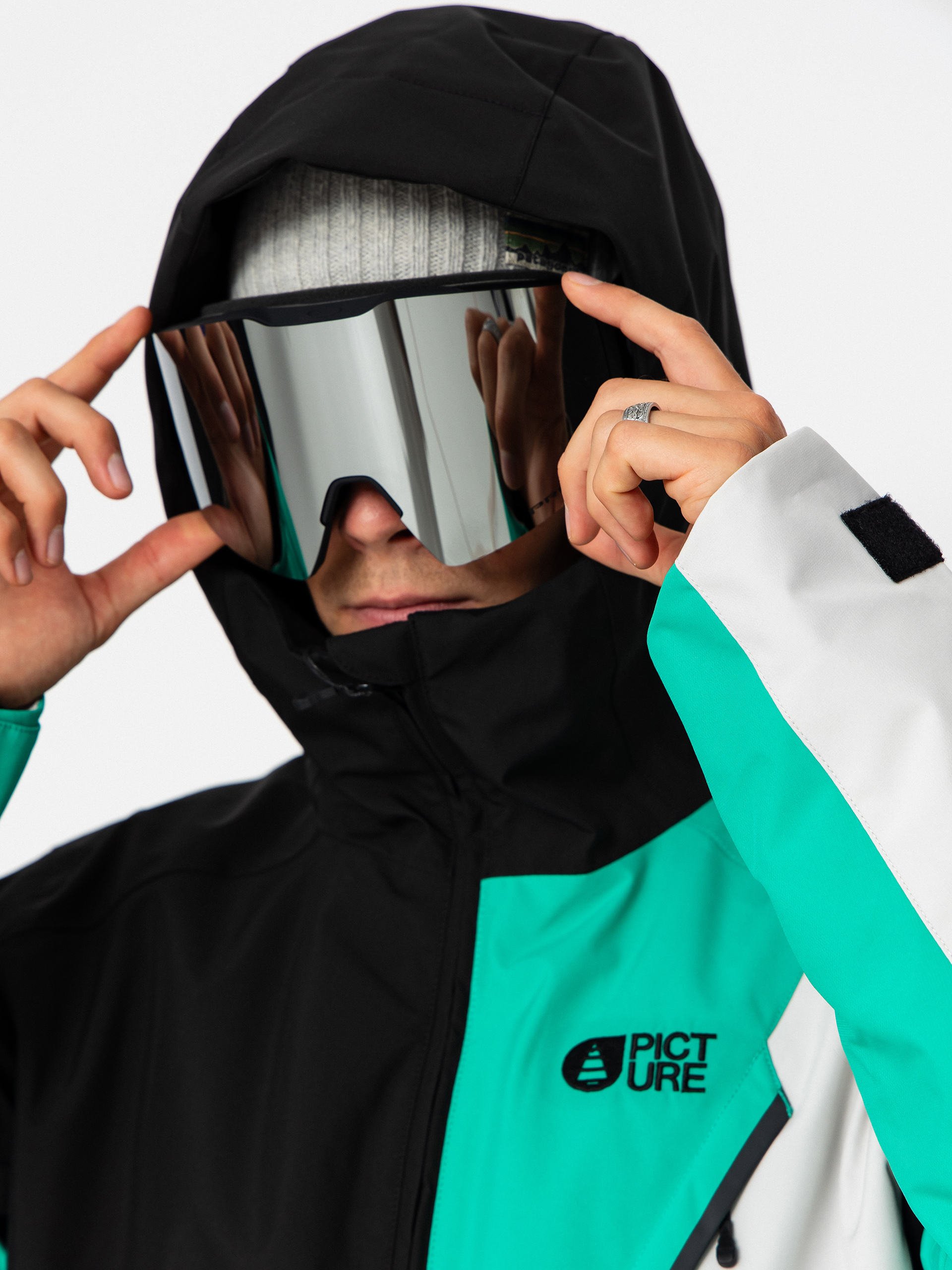Pánska Snowboardová bunda Picture Nitric (emerald)