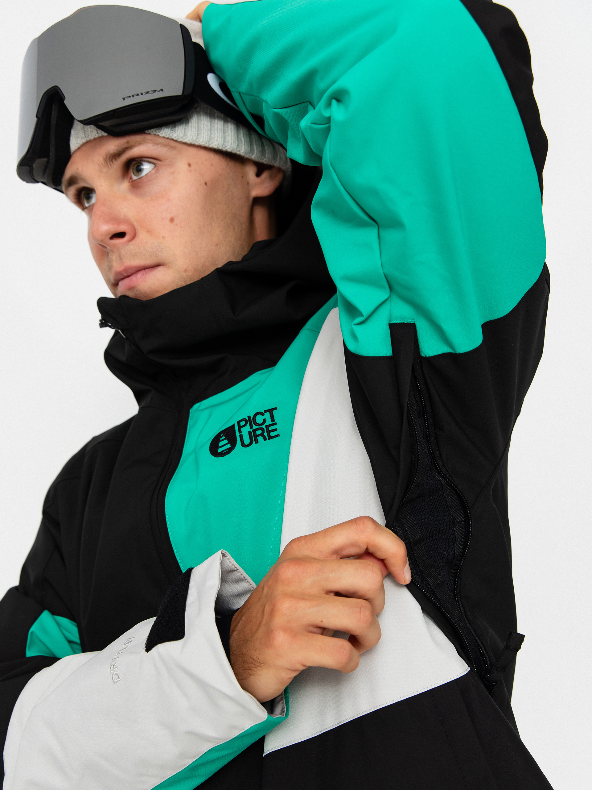 Pánska Snowboardová bunda Picture Nitric (emerald)