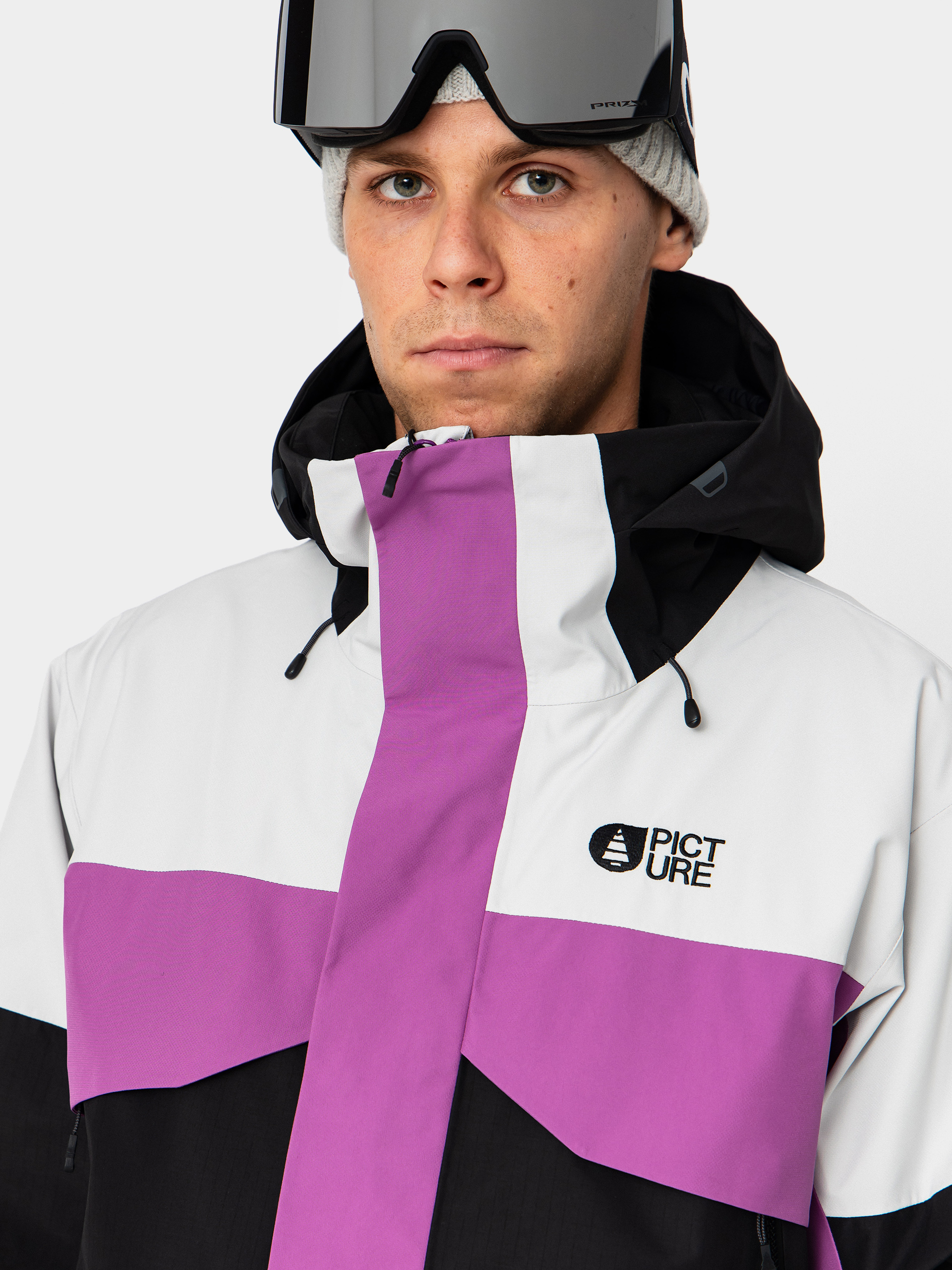 Pánska Snowboardová bunda Picture Orosi (bright magenta)
